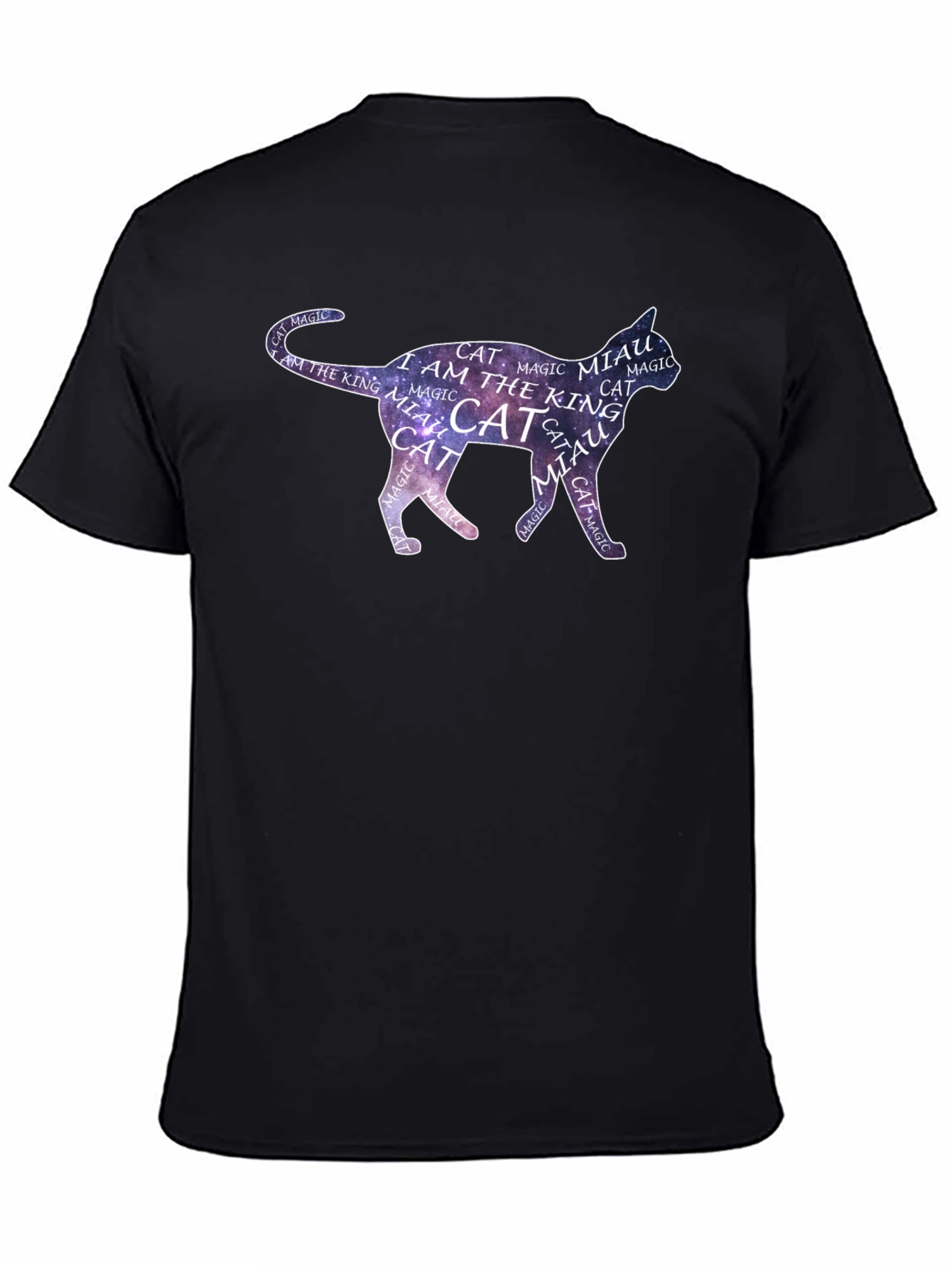 Cosmic Cat T-Shirt - Magical Feline Design