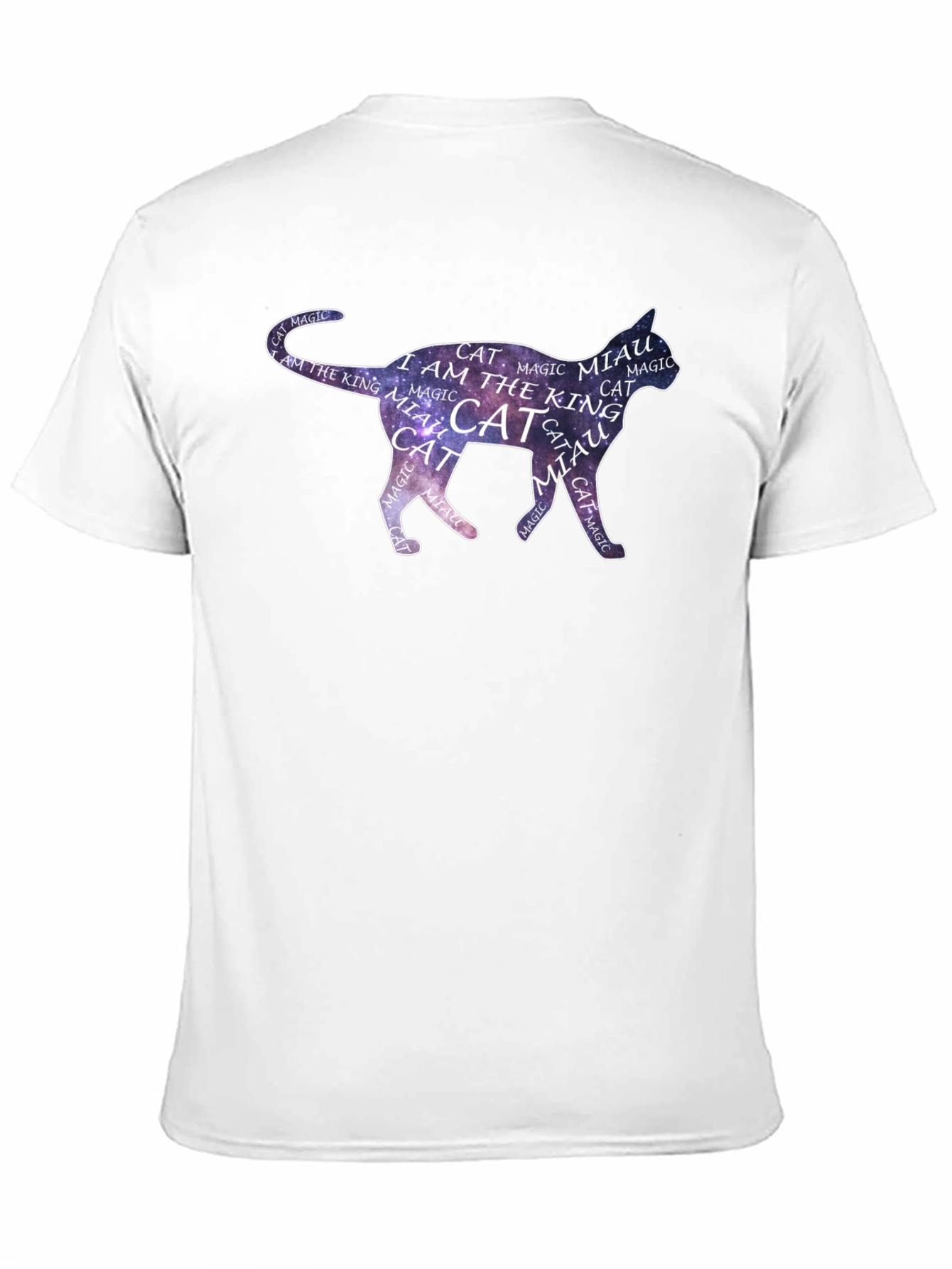 Cosmic Cat T-Shirt - Magical Feline Design