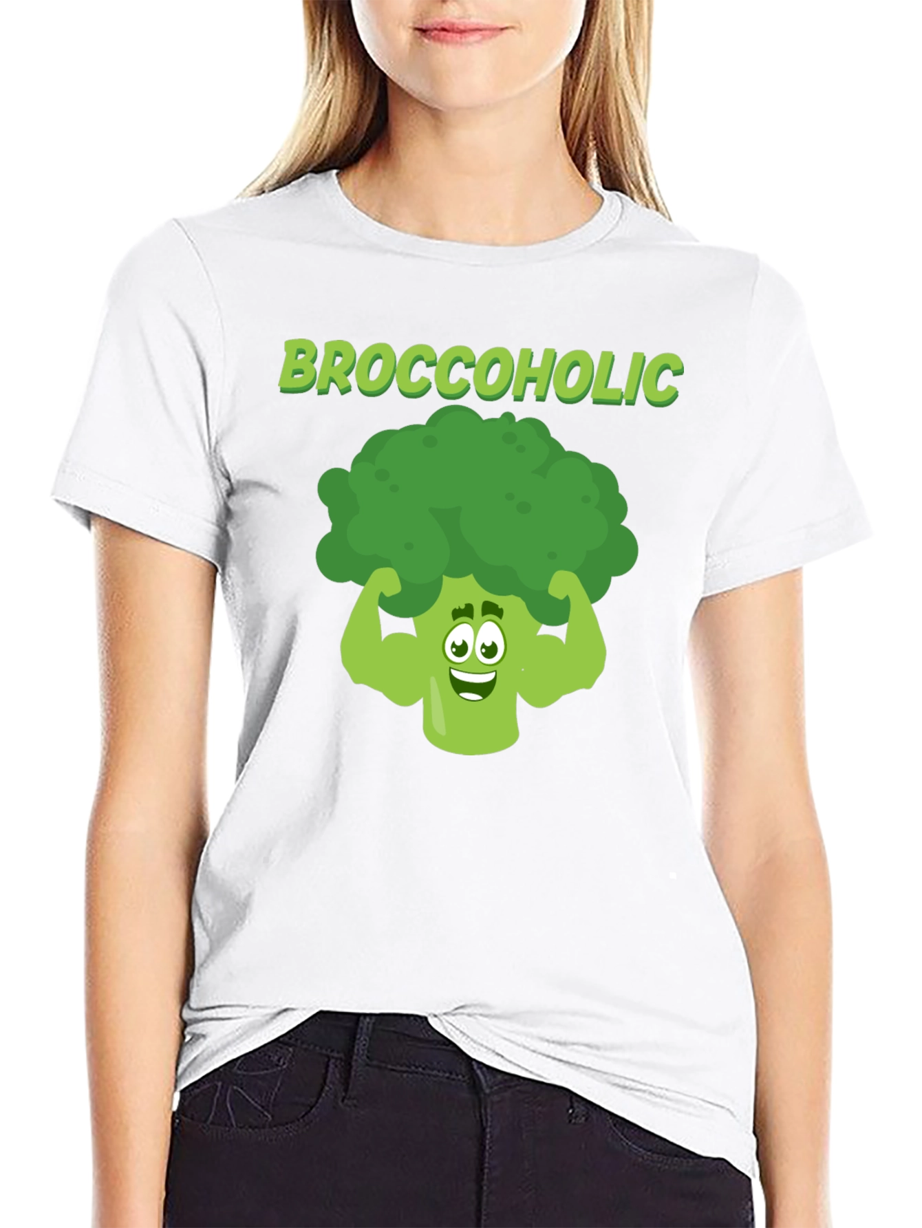 Broccoholic T-Shirt - Funny Vegan Gym Tee
