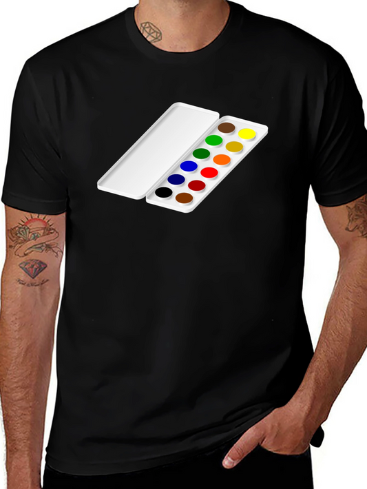 Artist Palette T-Shirt - Colorful Creativity