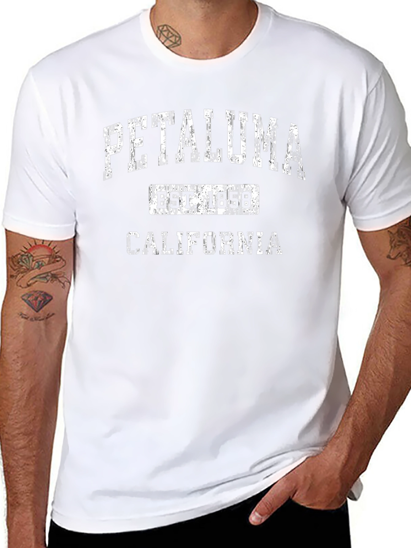 Petaluma California T-Shirt - Est. 1858