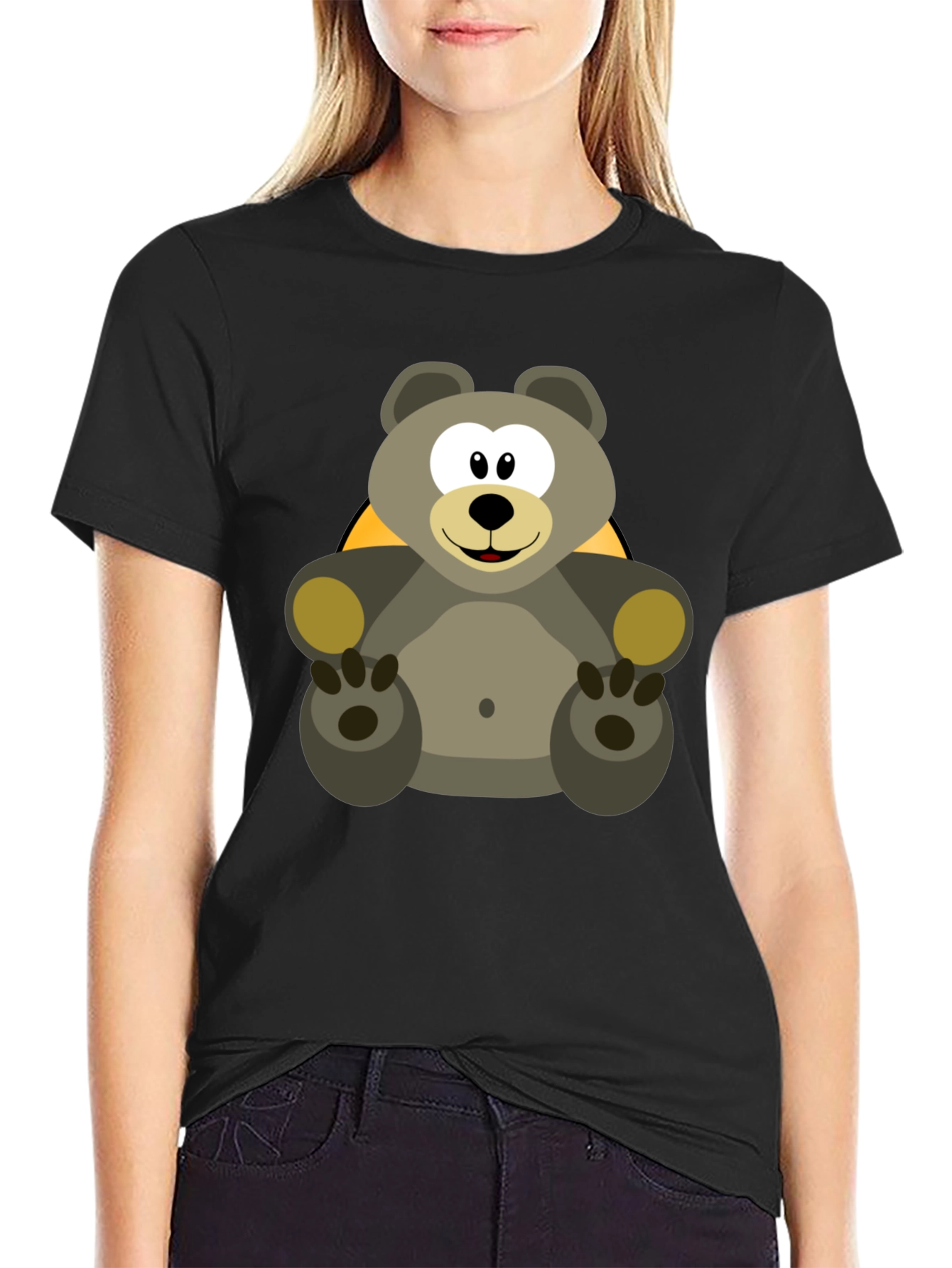 Cartoon Bear T-Shirt - Fun & Casual!