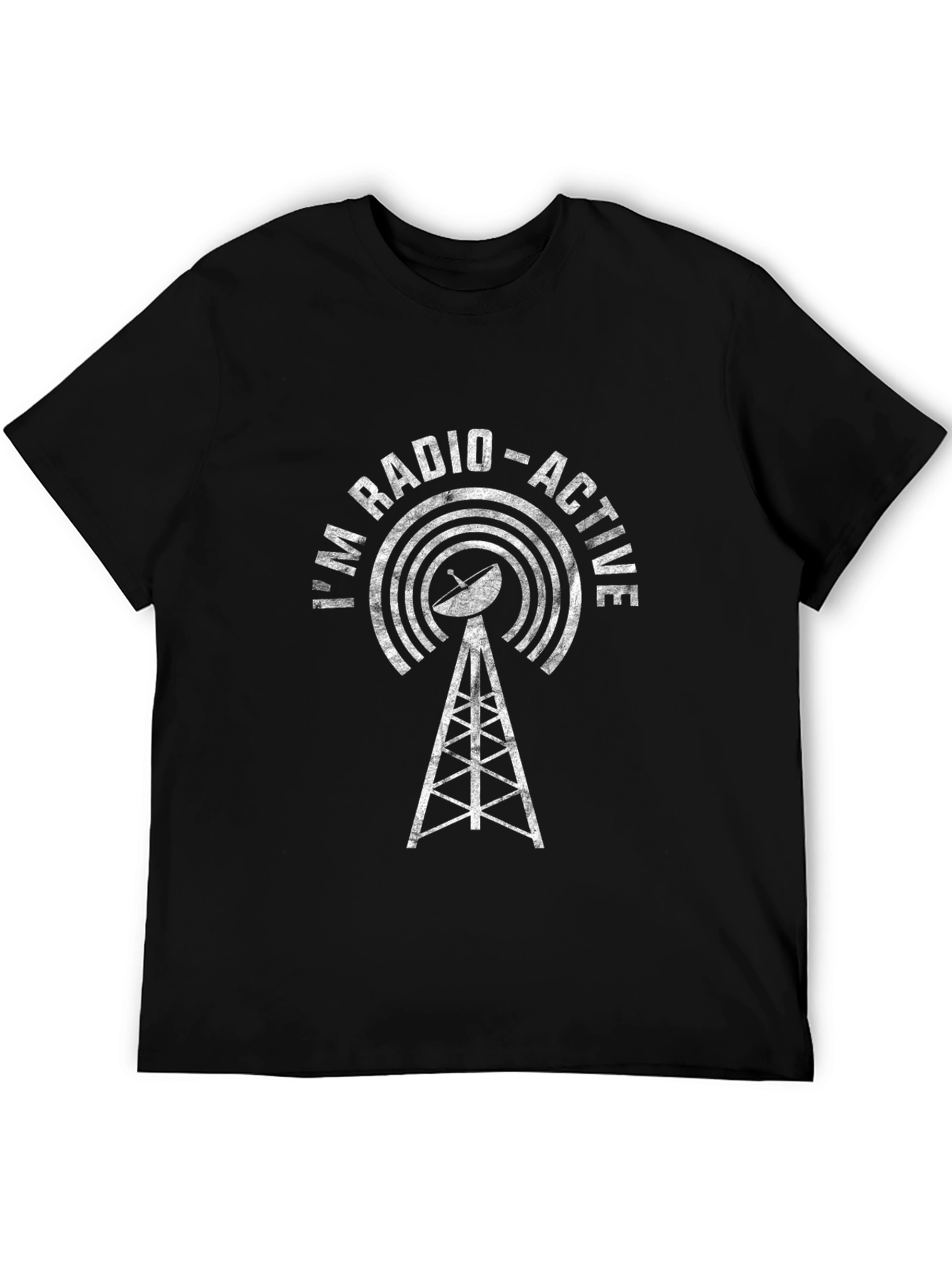 Im Radio-Active Funny Graphic T-Shirt