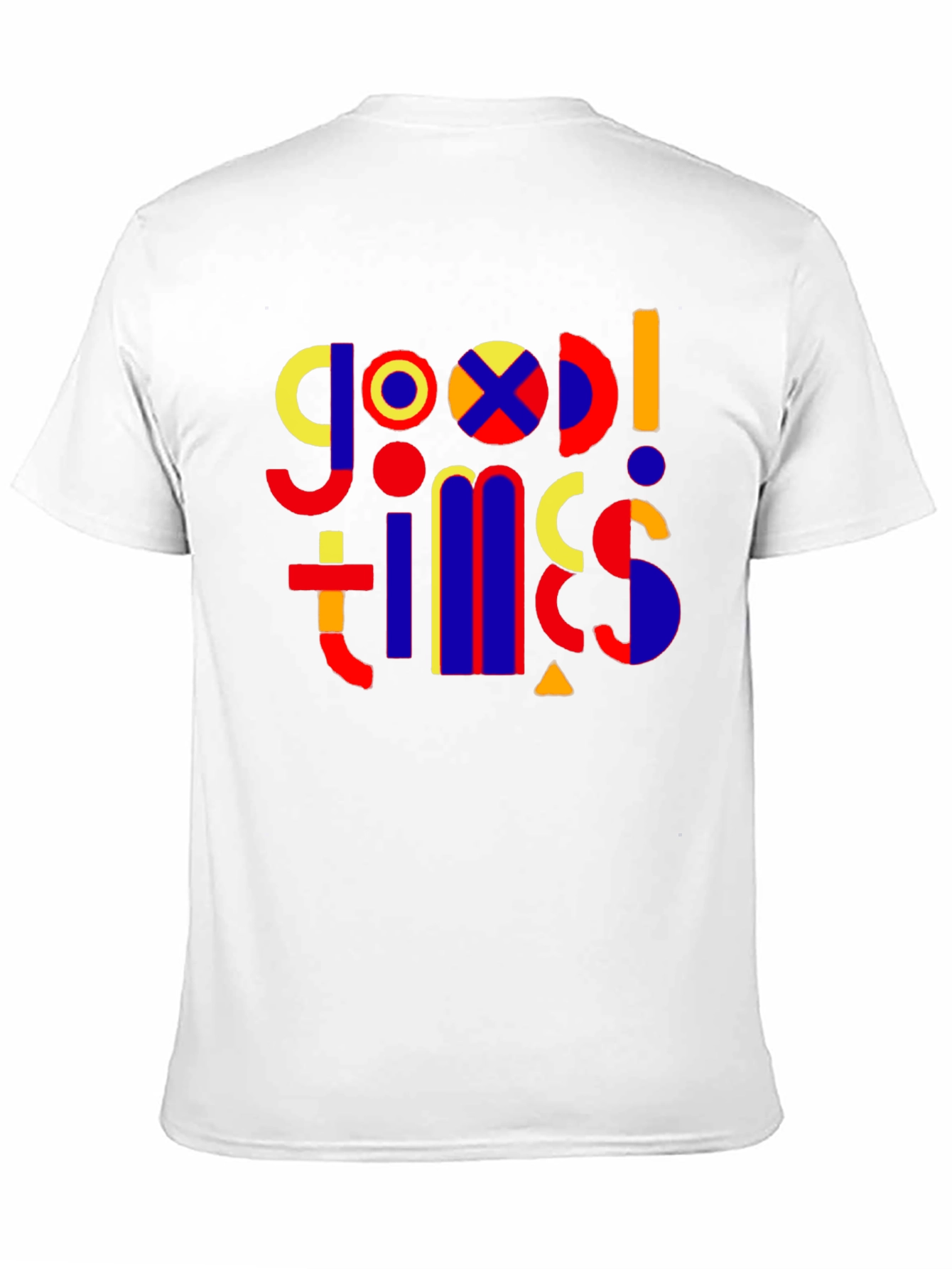 Good Times Graphic Print Black T-Shirt