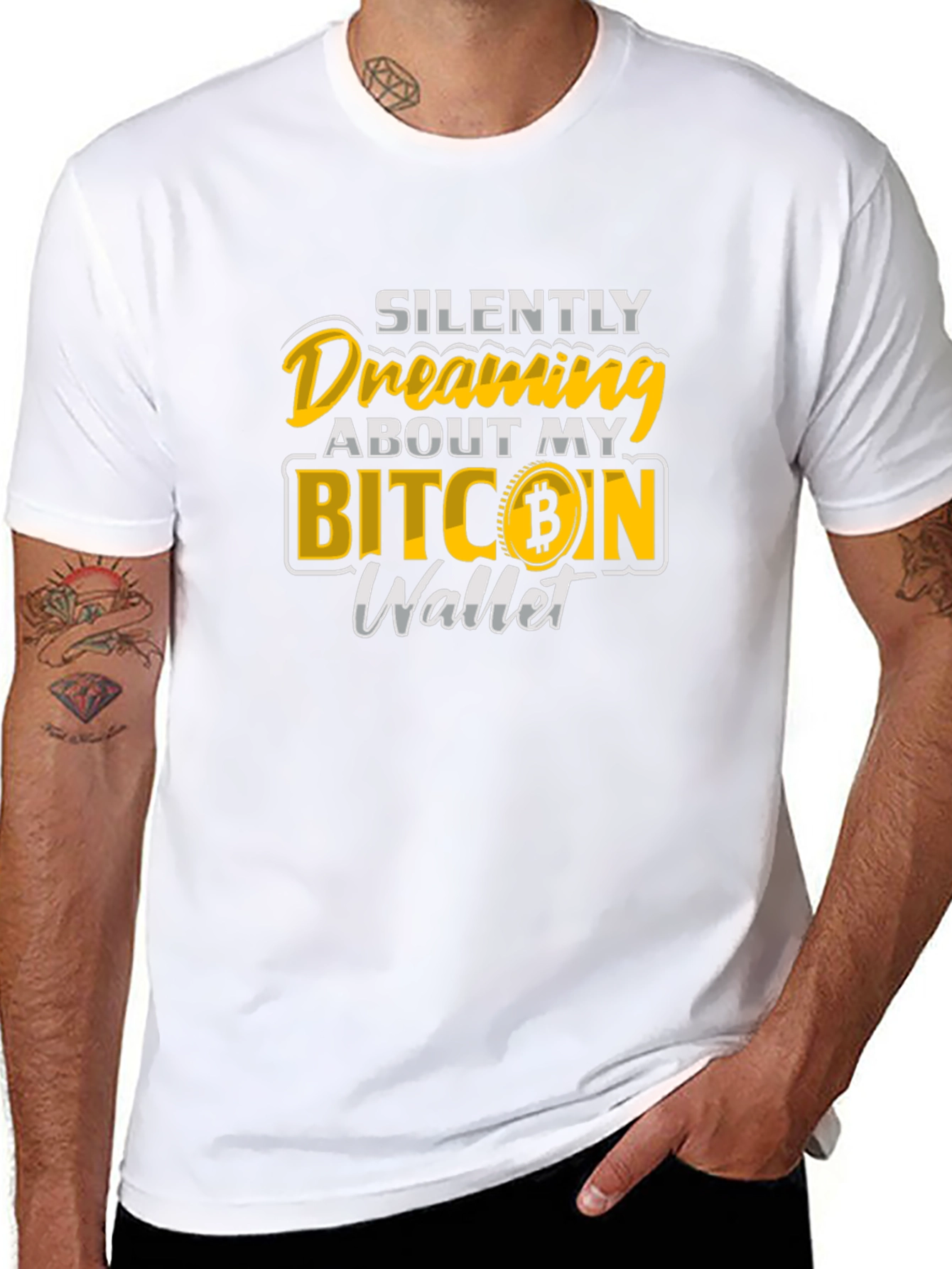 Bitcoin Wallet Dreamer T-Shirt - Crypto Tee
