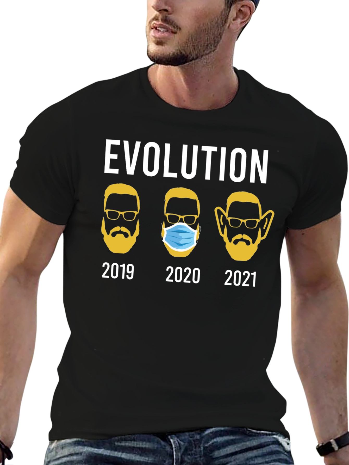 Evolution Funny Novelty Humor Graphic T-Shirt