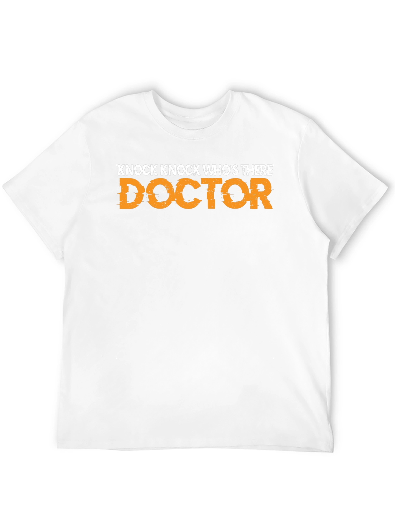 Knock Knock Doctor Joke Graphic T-Shirt