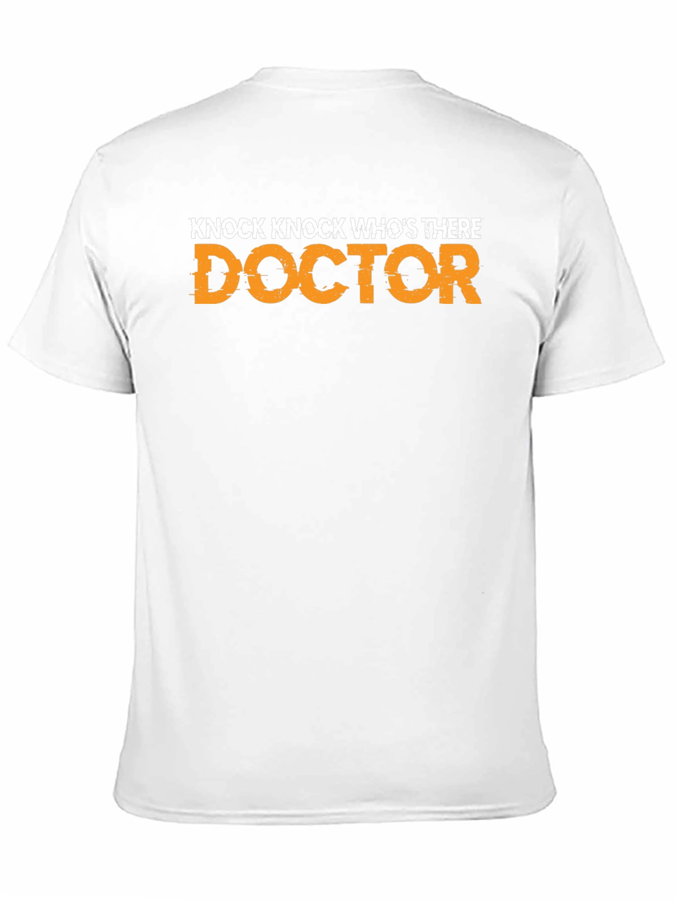 Knock Knock Doctor Joke Graphic T-Shirt