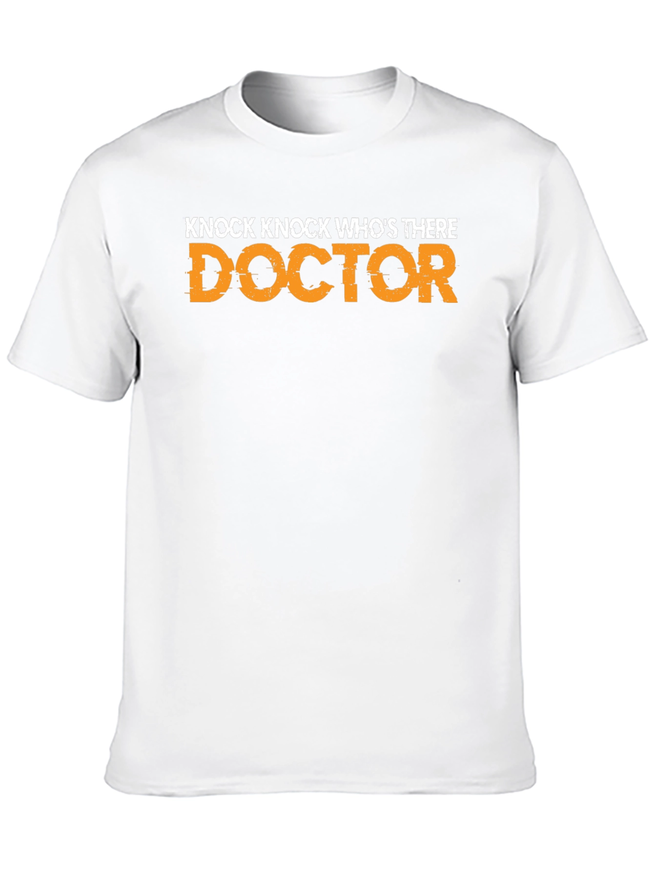 Knock Knock Doctor Joke Graphic T-Shirt