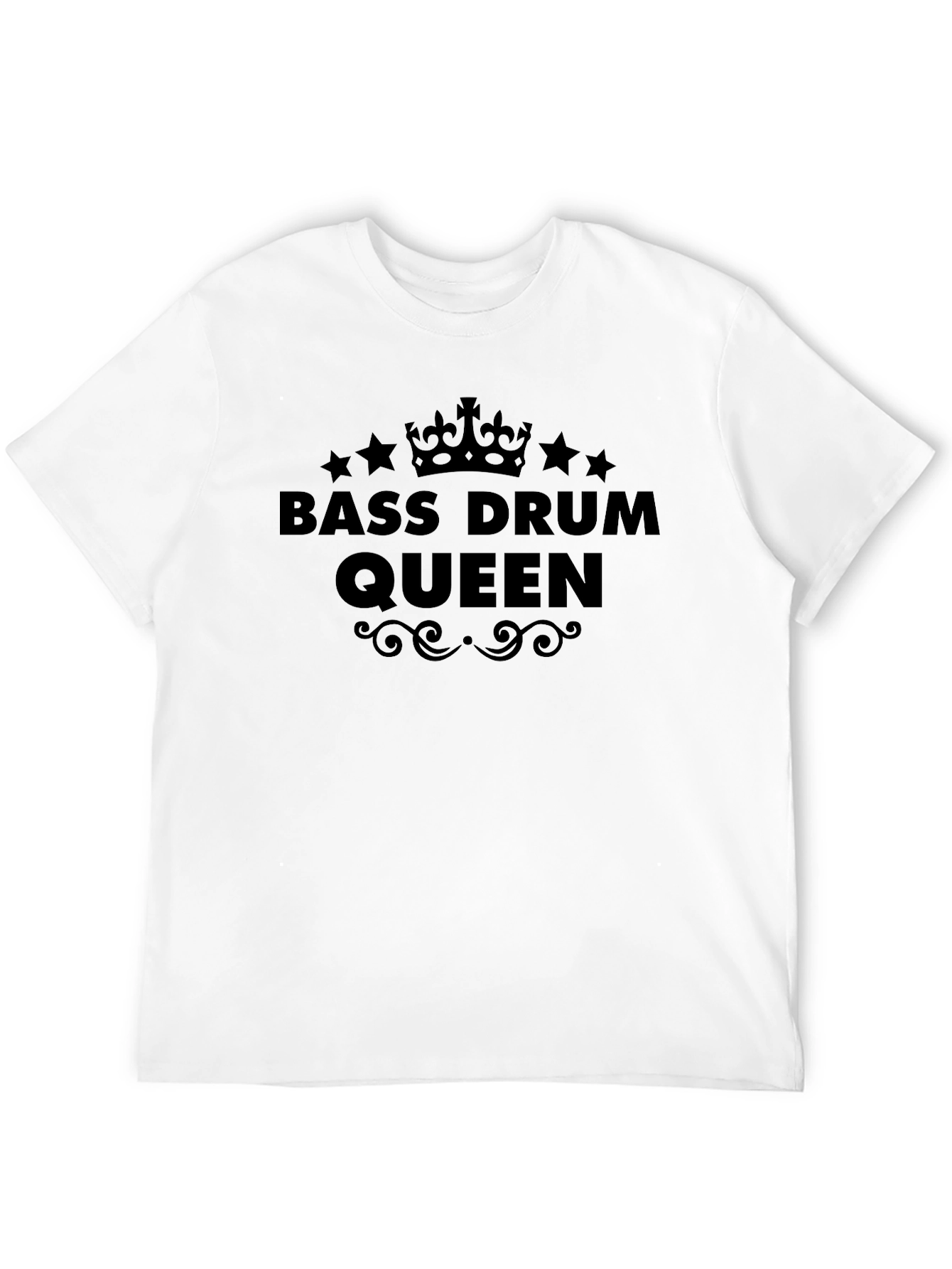 Bass Drum Queen Graphic T-Shirt