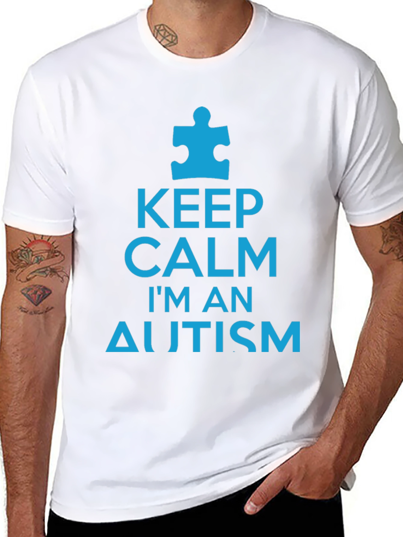 Keep Calm Im an Autism T-Shirt