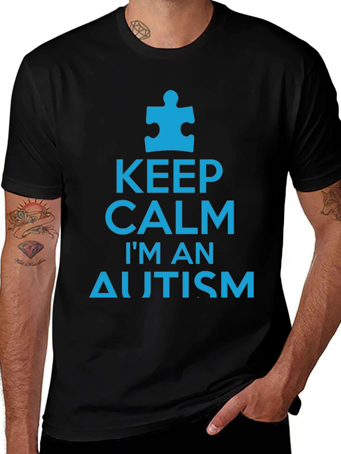 Keep Calm Im an Autism T-Shirt