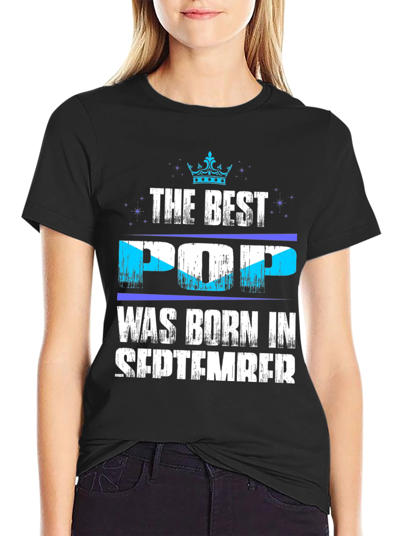 Best Pop Born in September T-Shirt