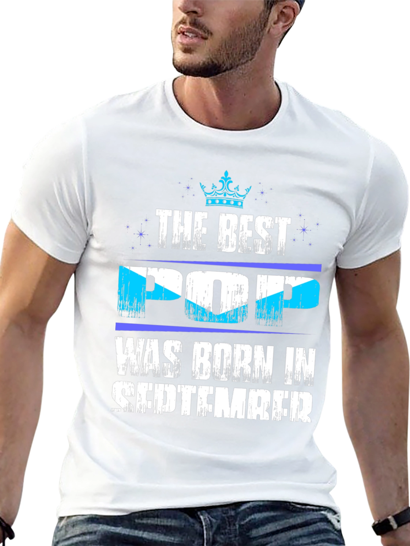 Best Pop Born in September T-Shirt