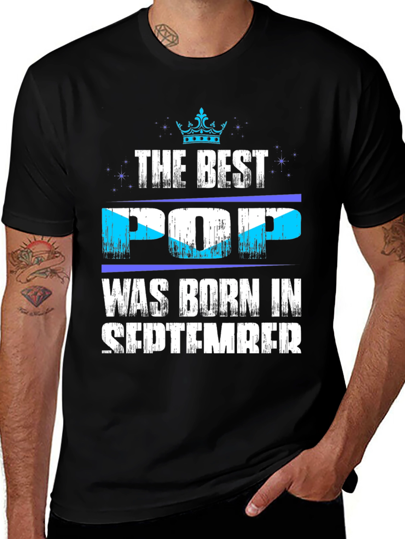 Best Pop Born in September T-Shirt