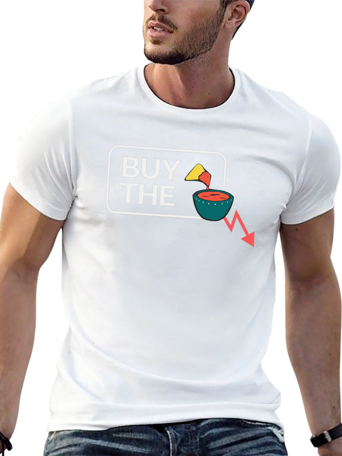 Buy the Dip Salsa T-Shirt - Funny Investment Tee