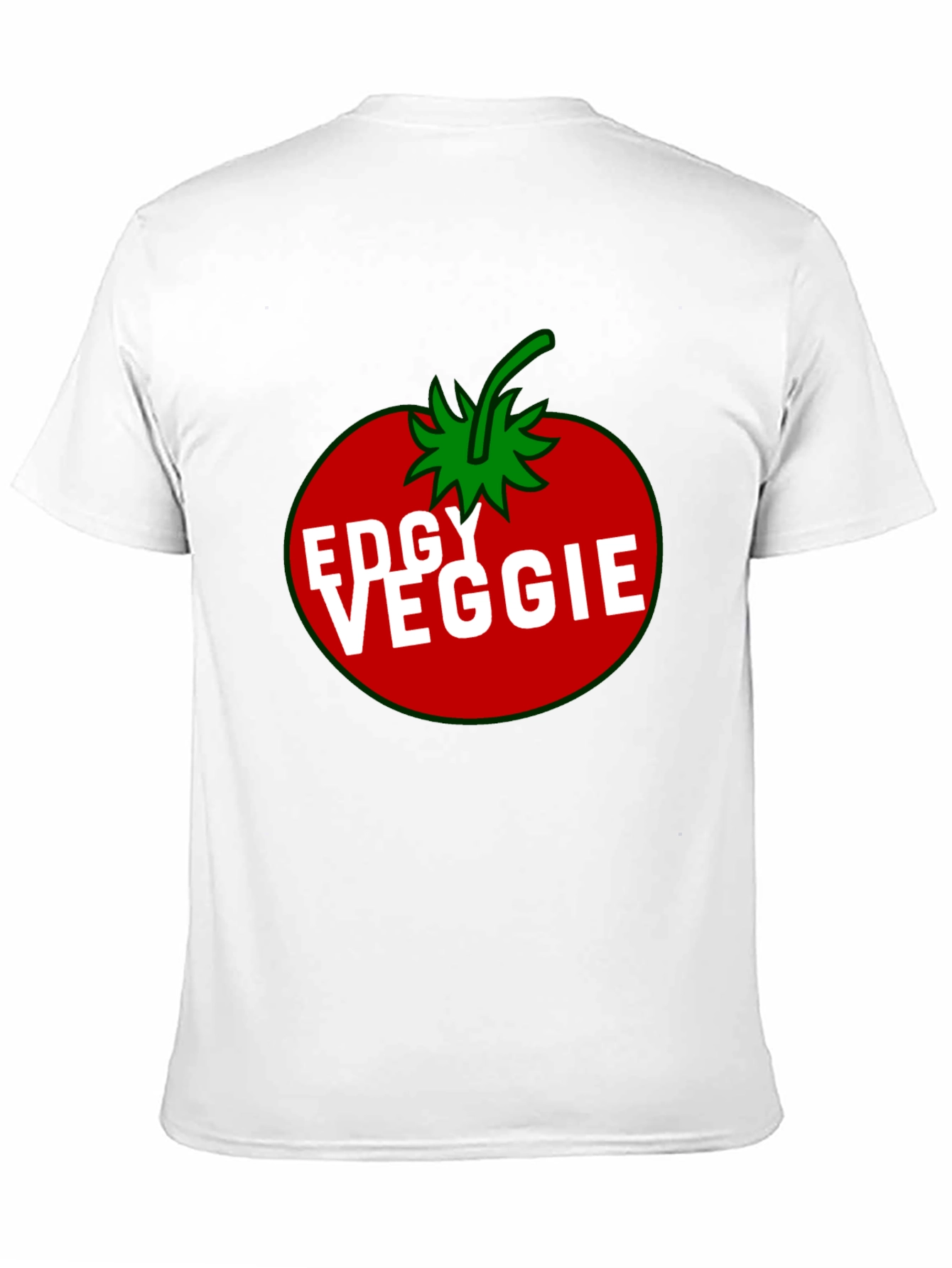 Edgy Veggie Tomato Graphic T-Shirt