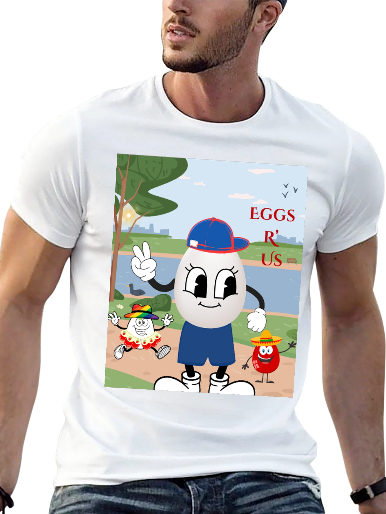 Eggs R Us Graphic T-Shirt