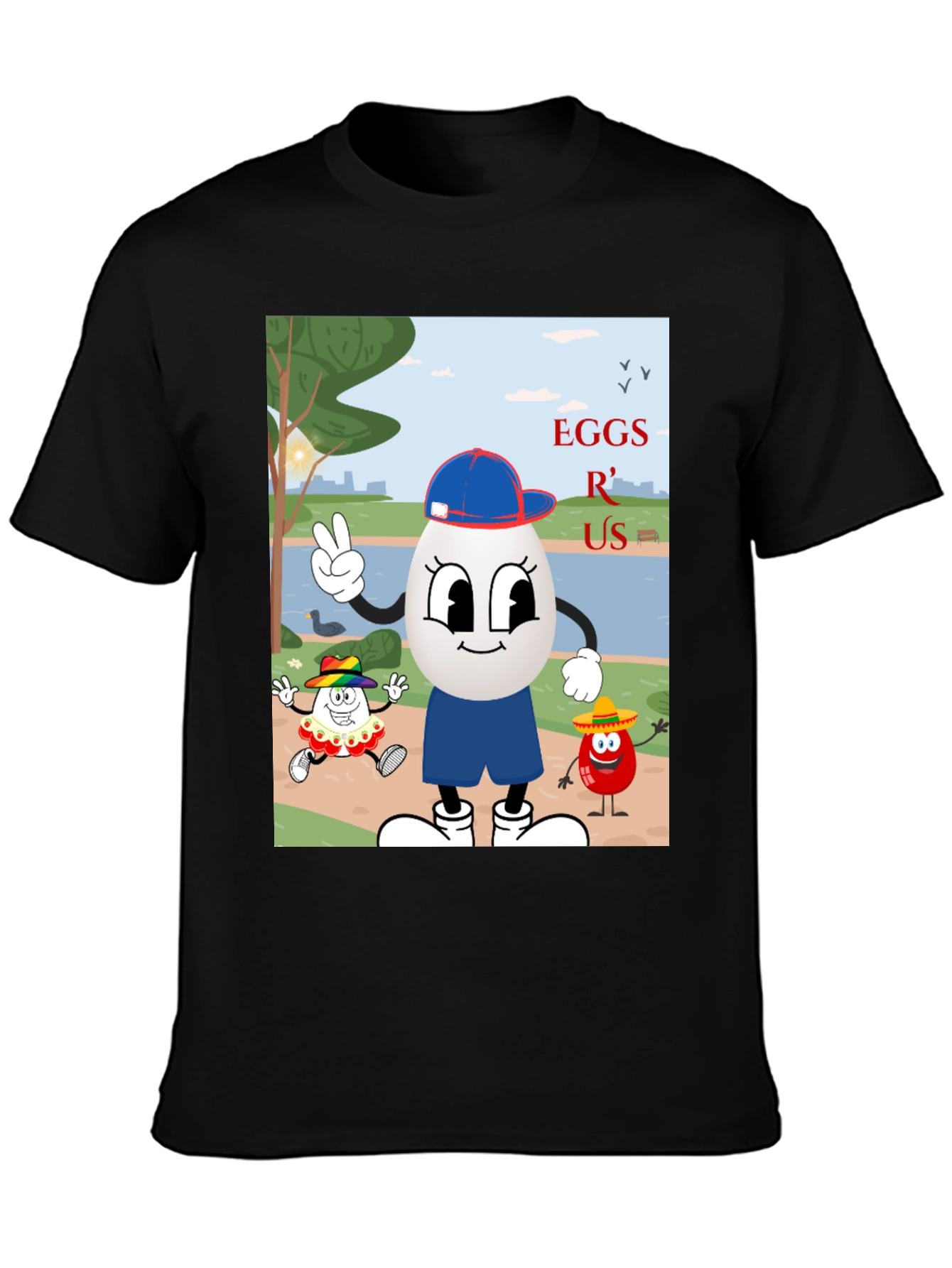 Eggs R Us Graphic T-Shirt
