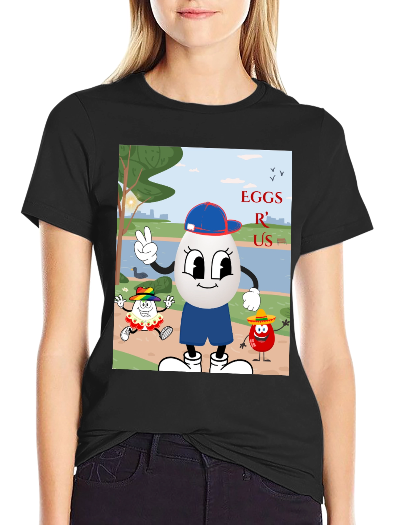 Eggs R Us Graphic T-Shirt