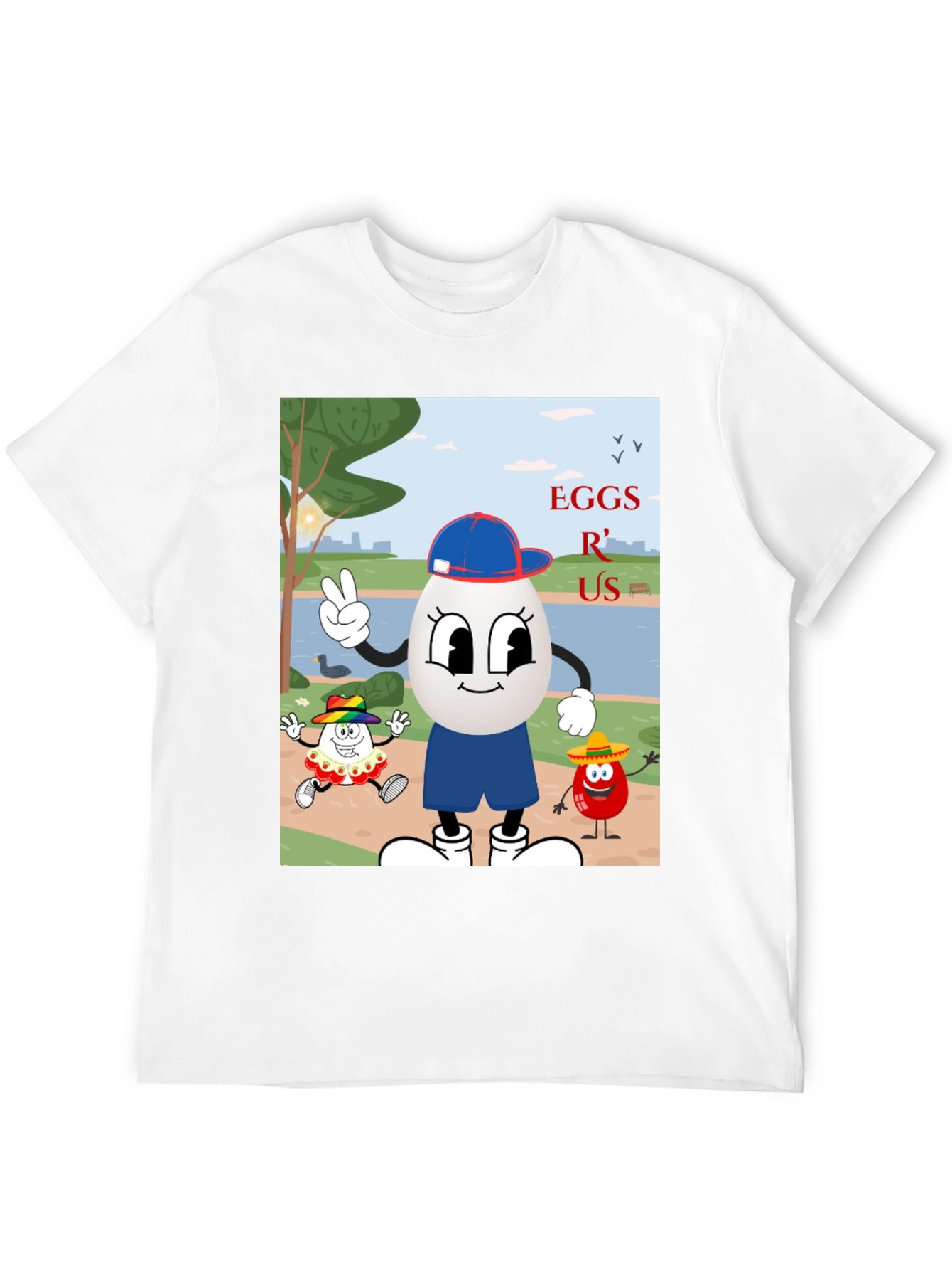 Eggs R Us Graphic T-Shirt