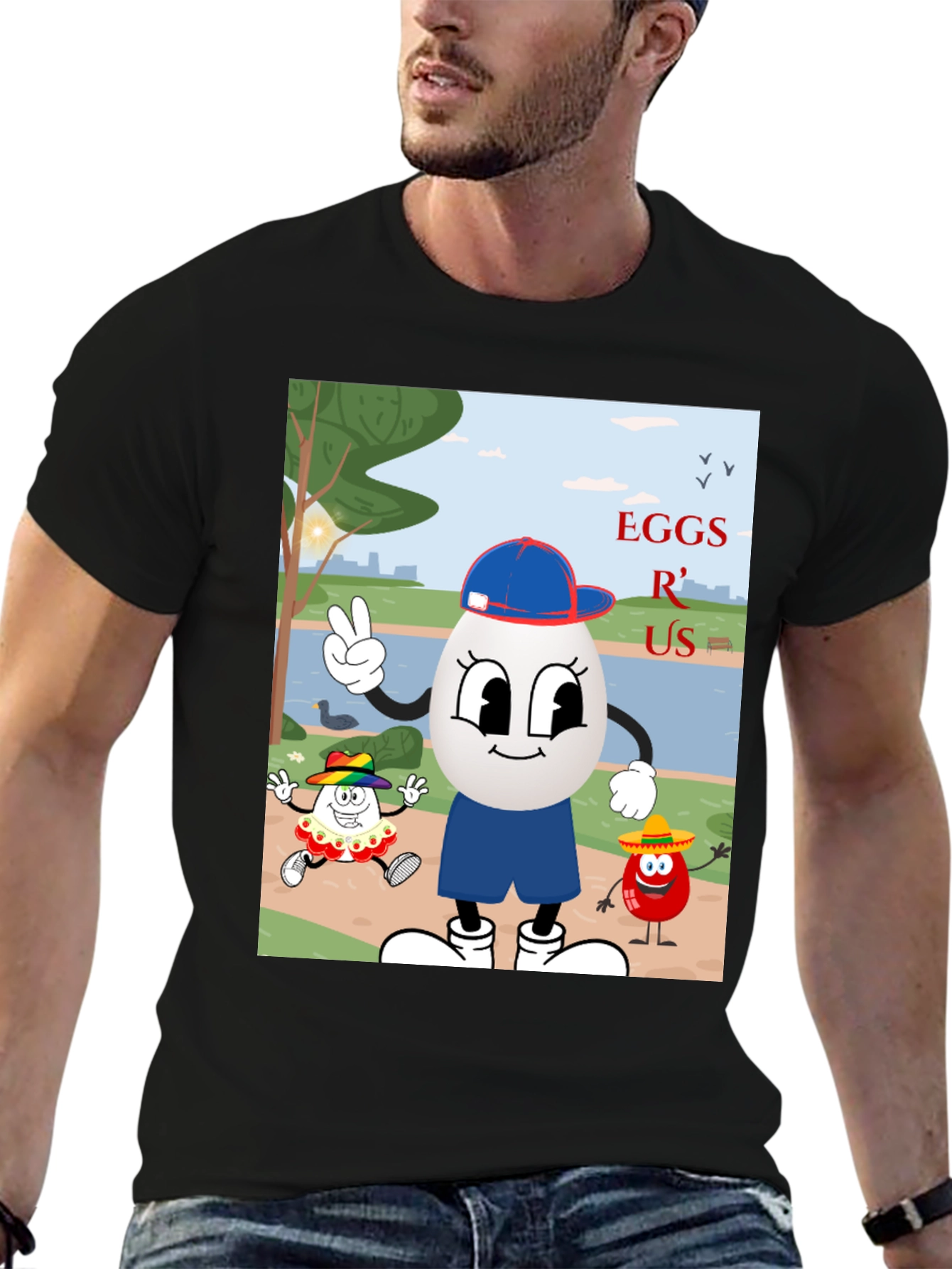 Eggs R Us Graphic T-Shirt