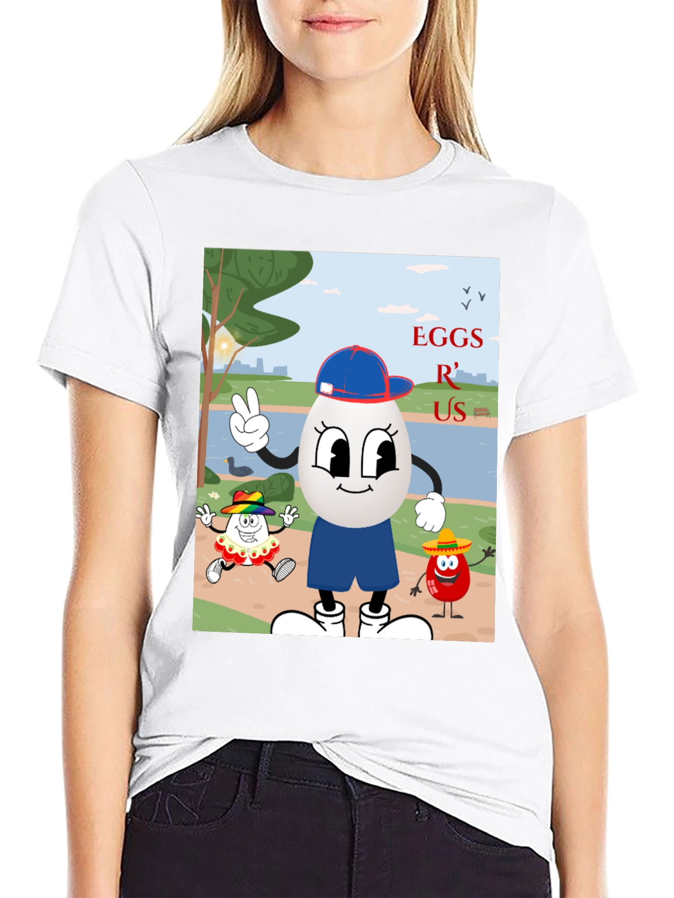Eggs R Us Graphic T-Shirt