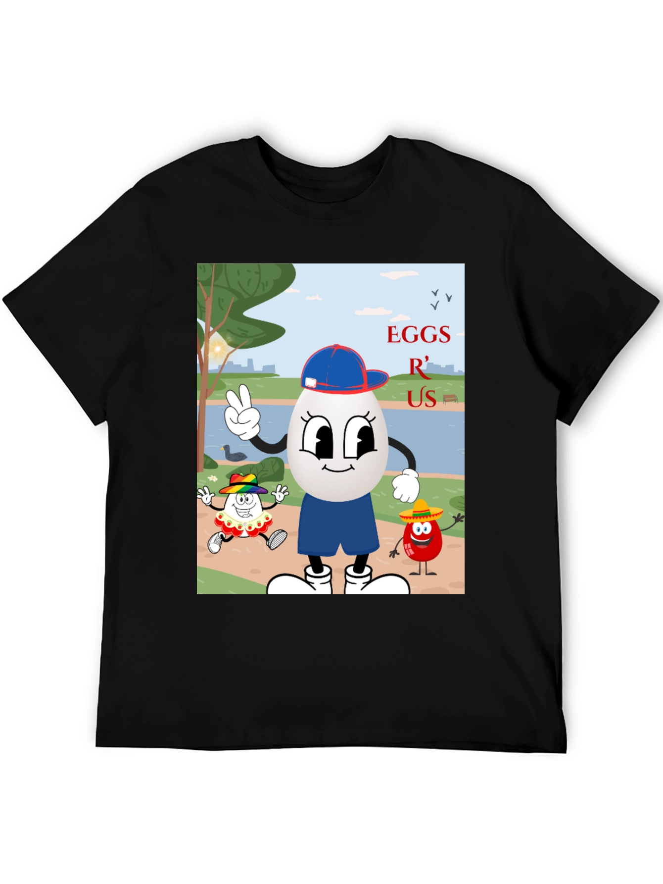 Eggs R Us Graphic T-Shirt