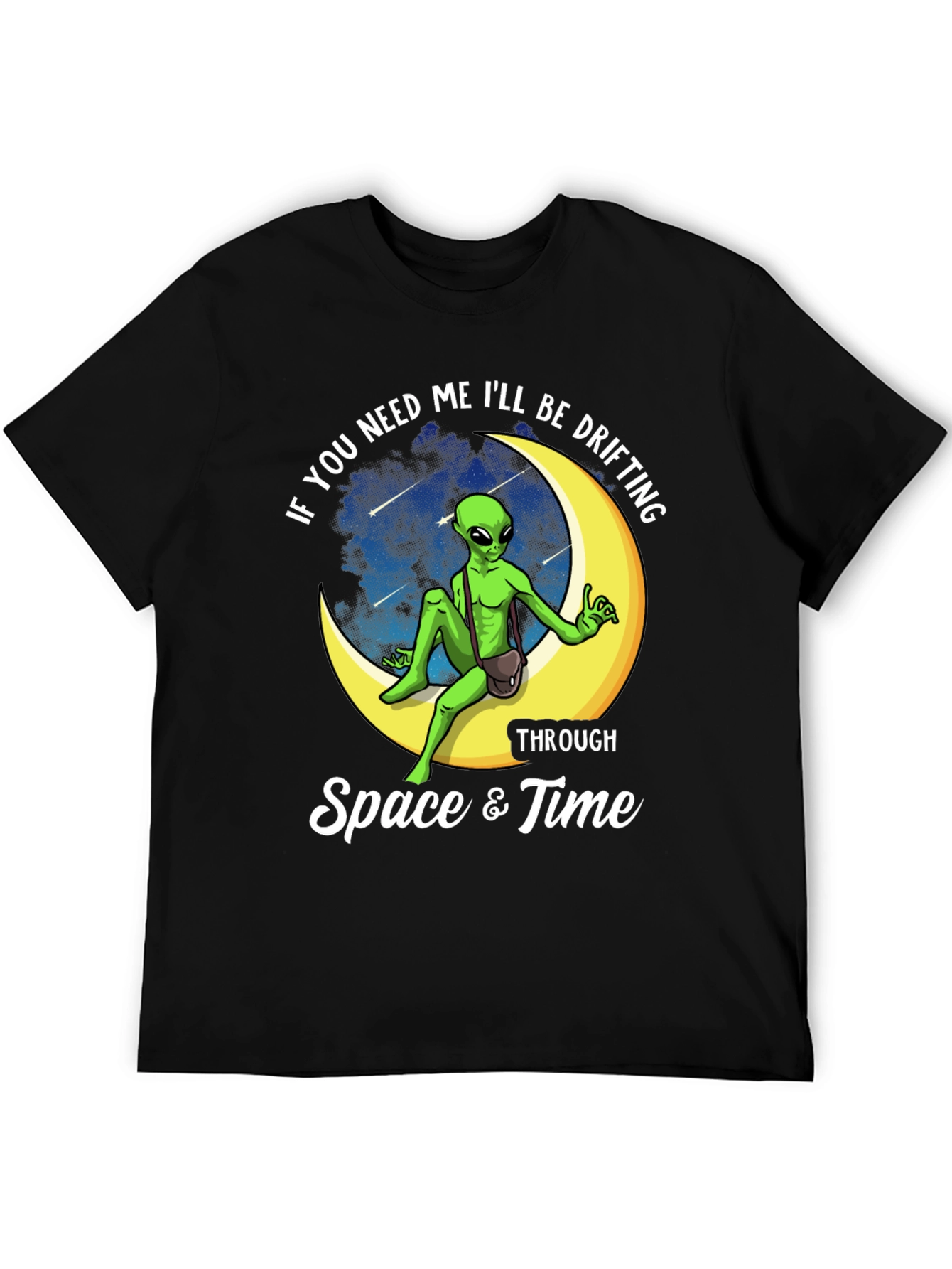 Space Alien Drifting T-Shirt
