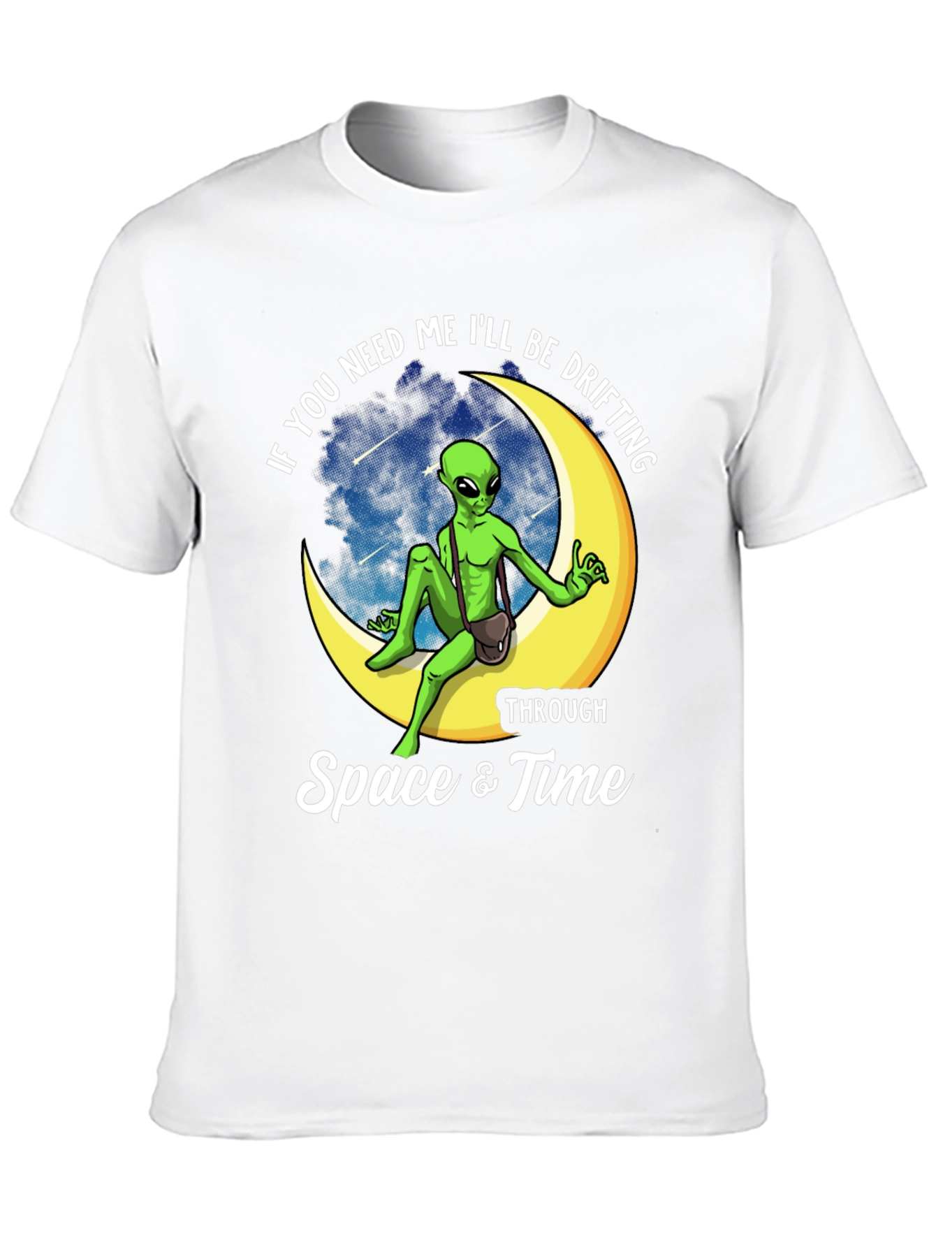 Space Alien Drifting T-Shirt