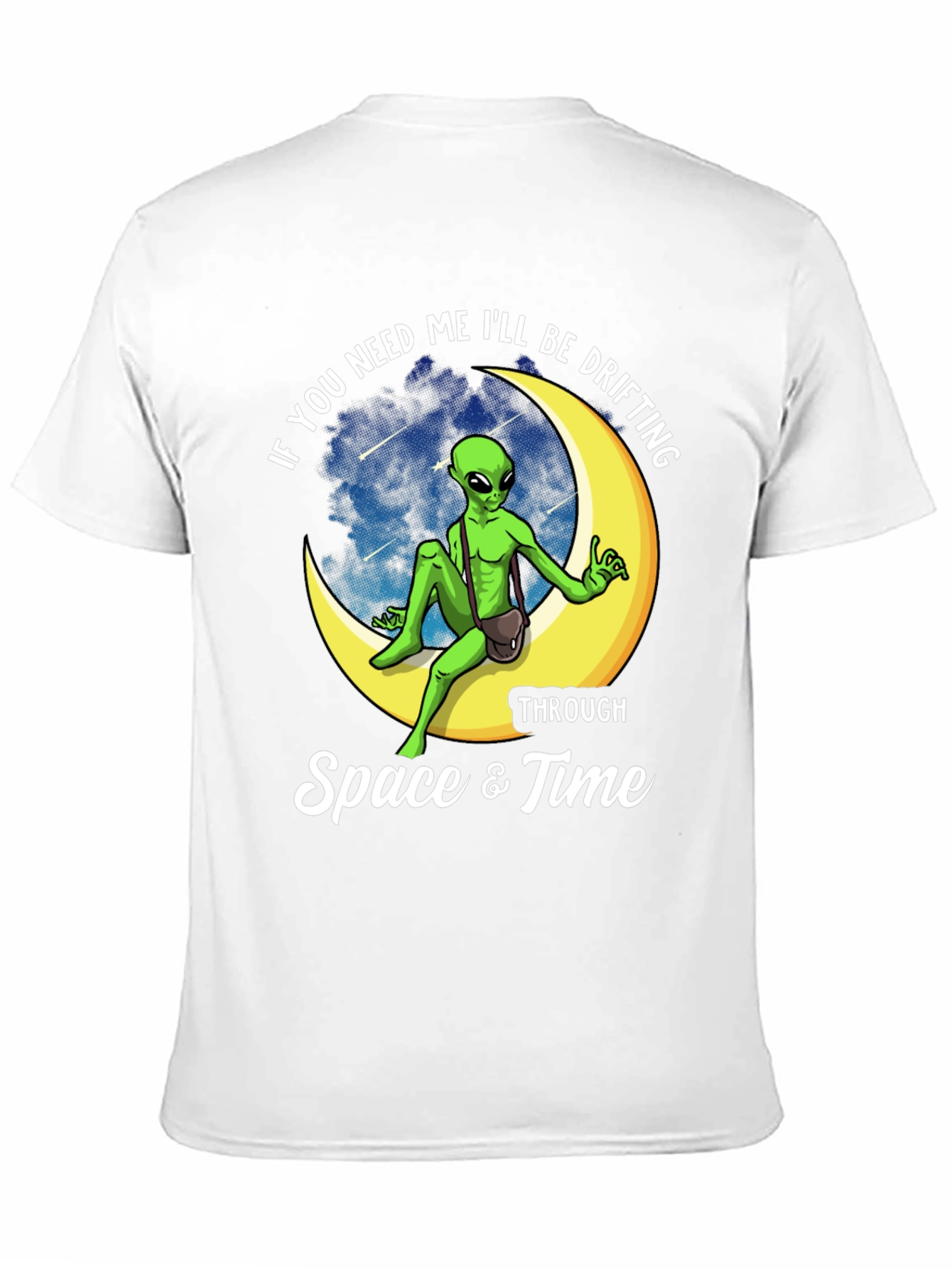 Space Alien Drifting T-Shirt