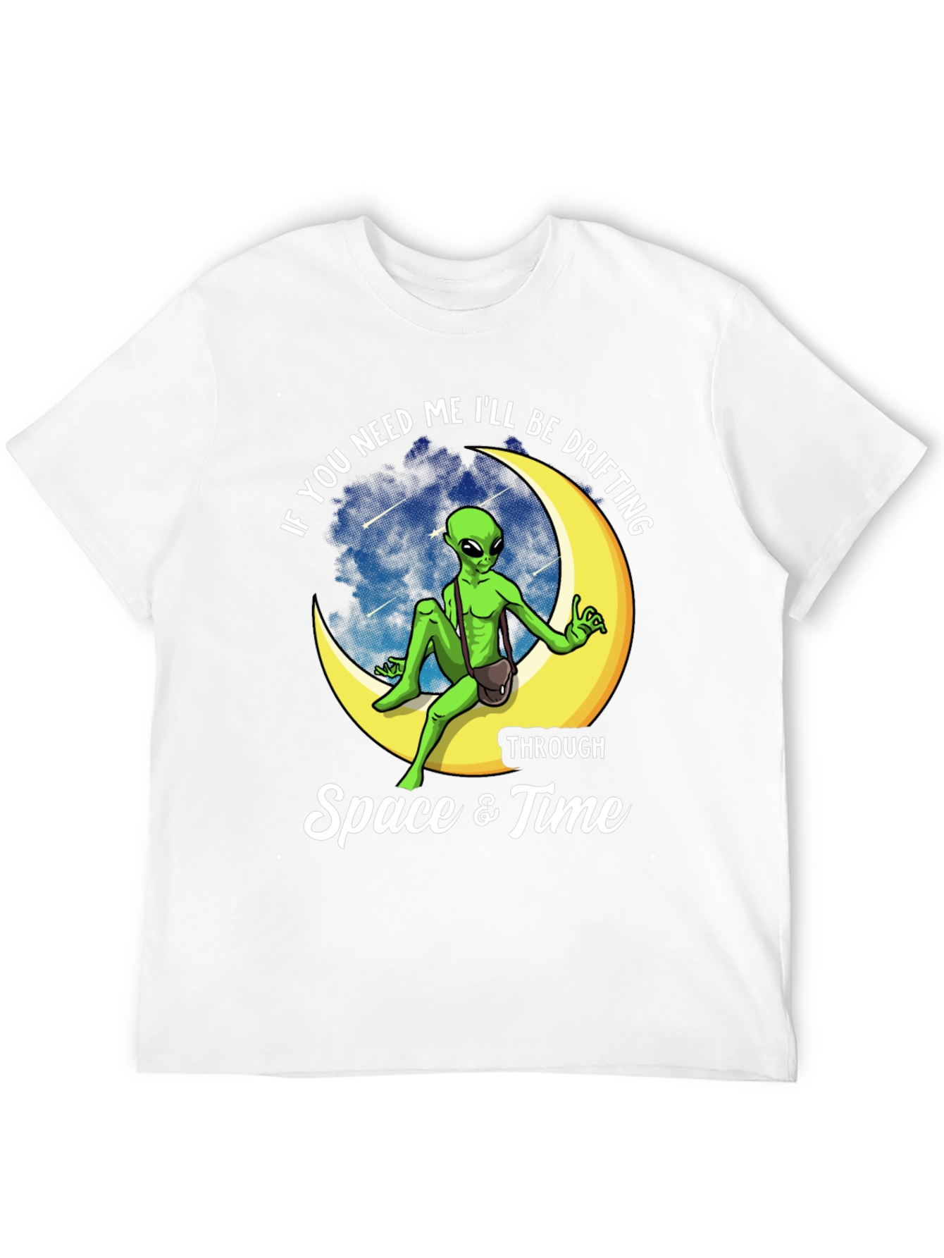 Space Alien Drifting T-Shirt