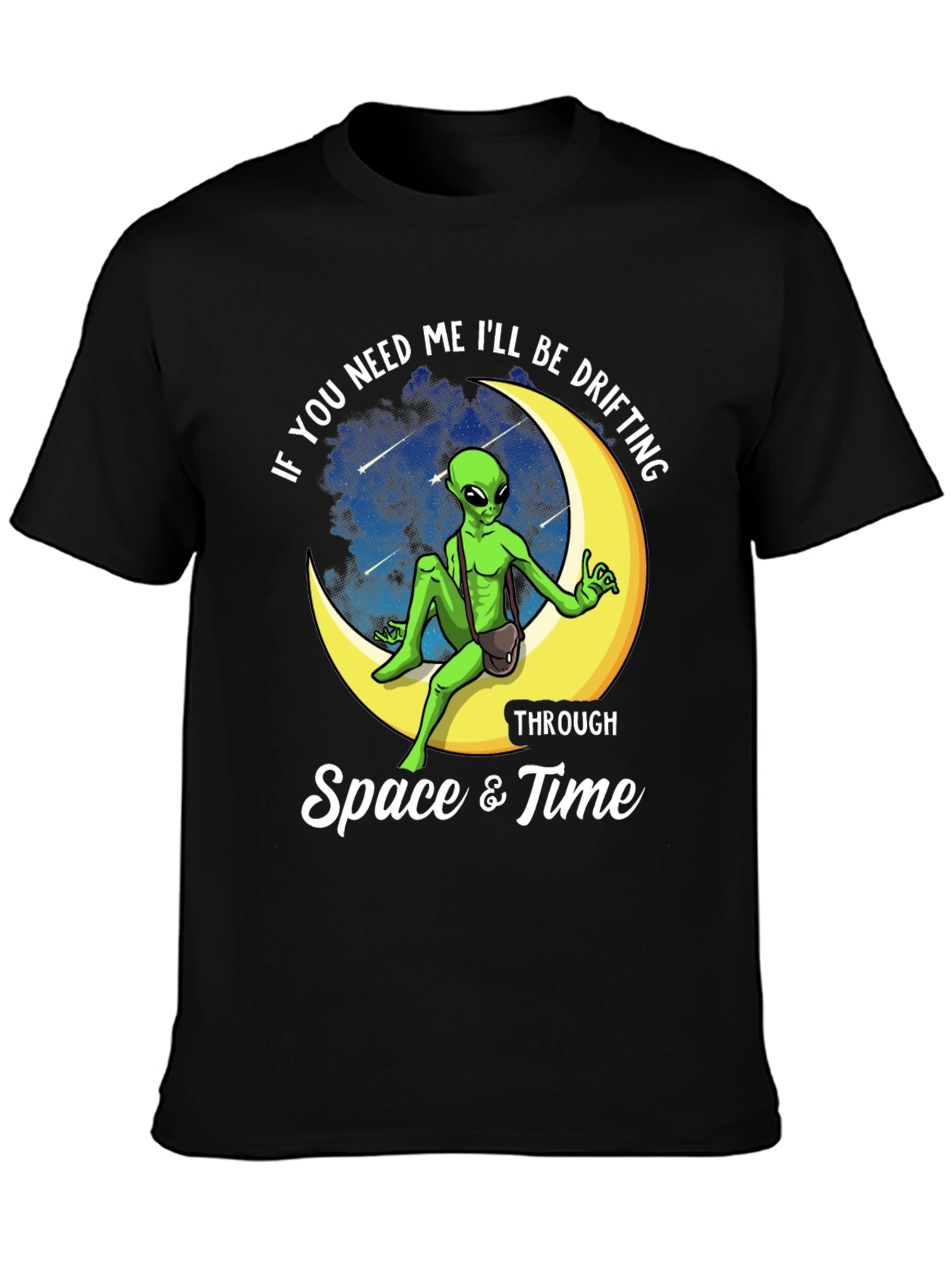 Space Alien Drifting T-Shirt