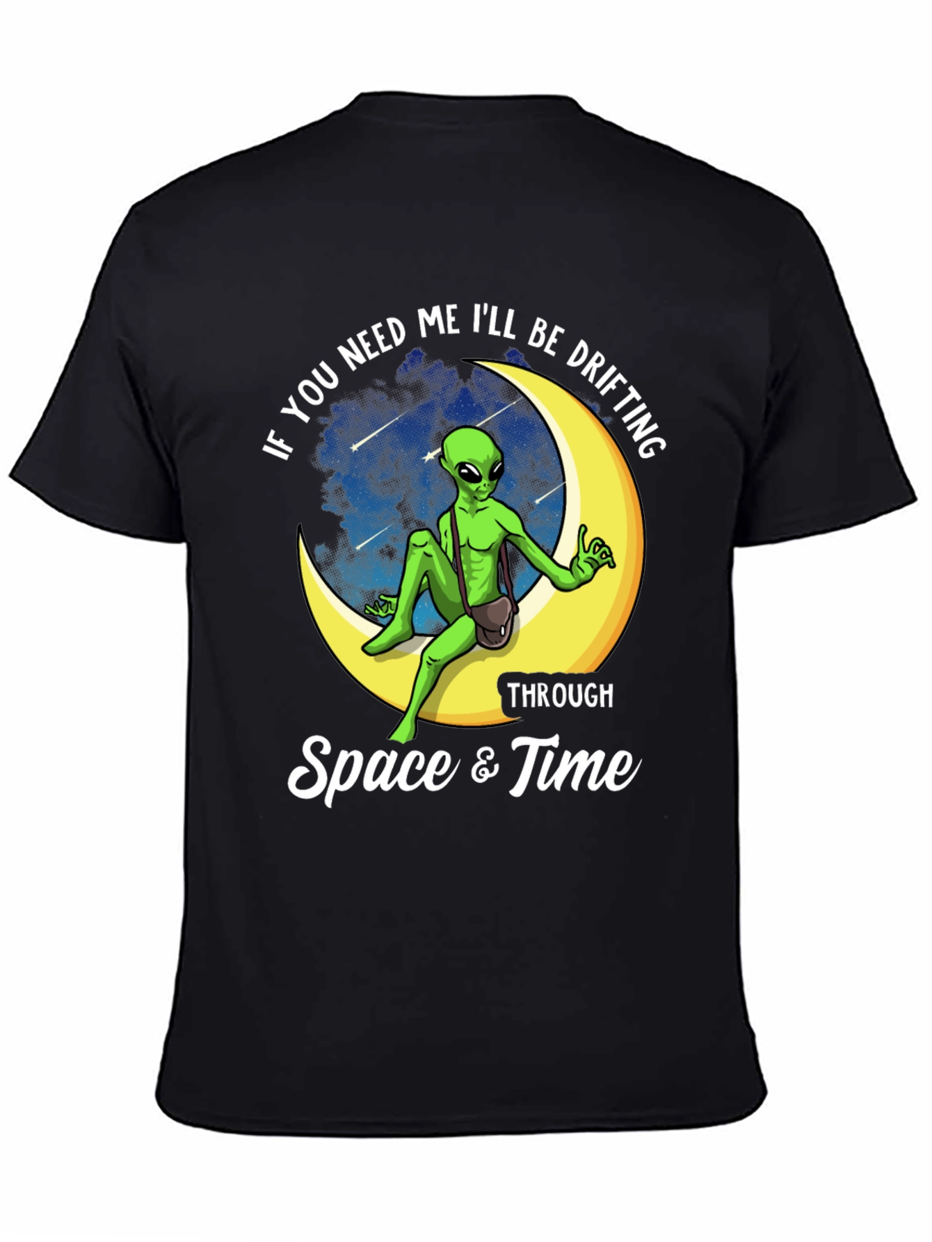Space Alien Drifting T-Shirt