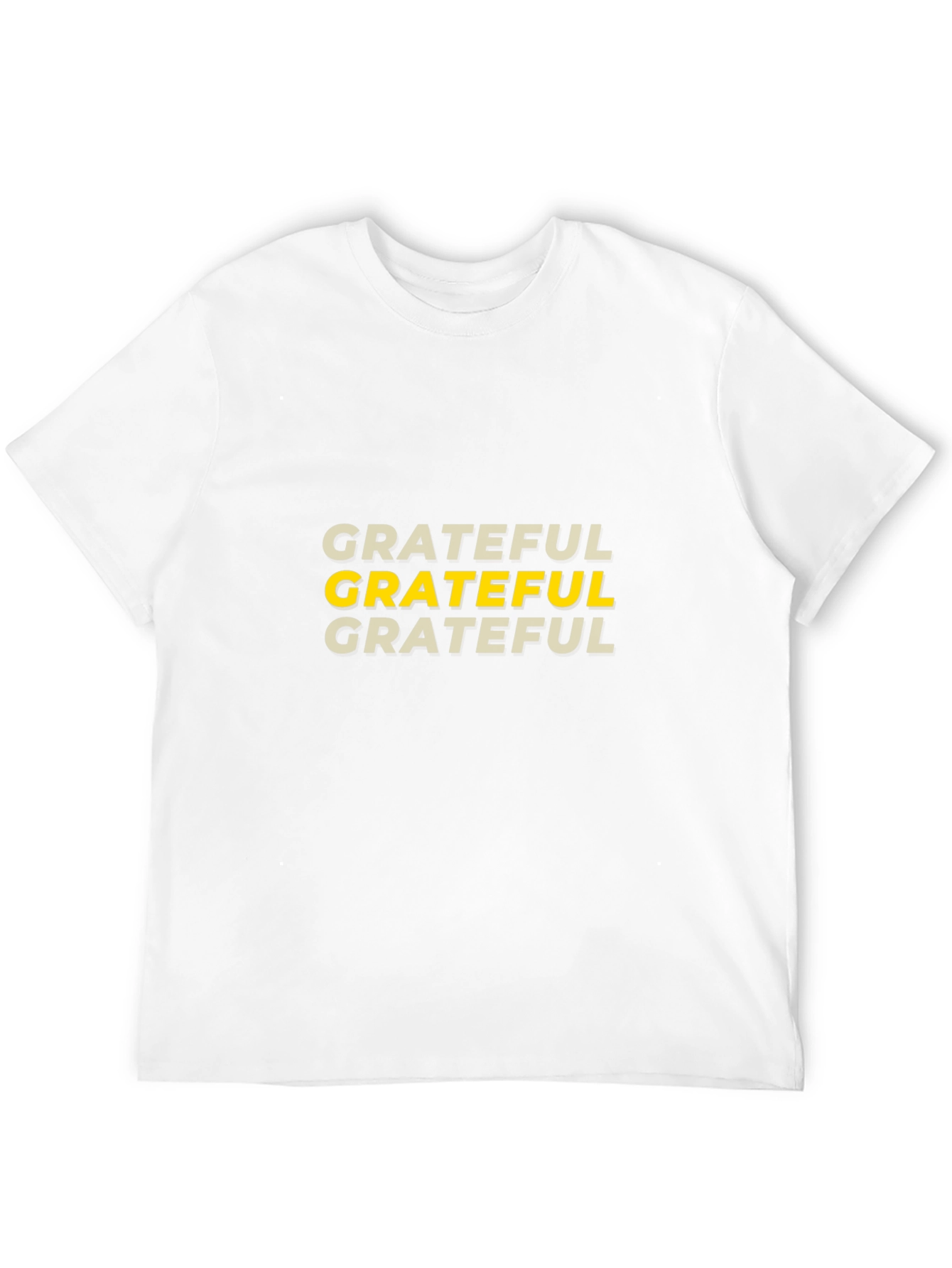 Grateful Graphic Tee - Stylish Black T-Shirt