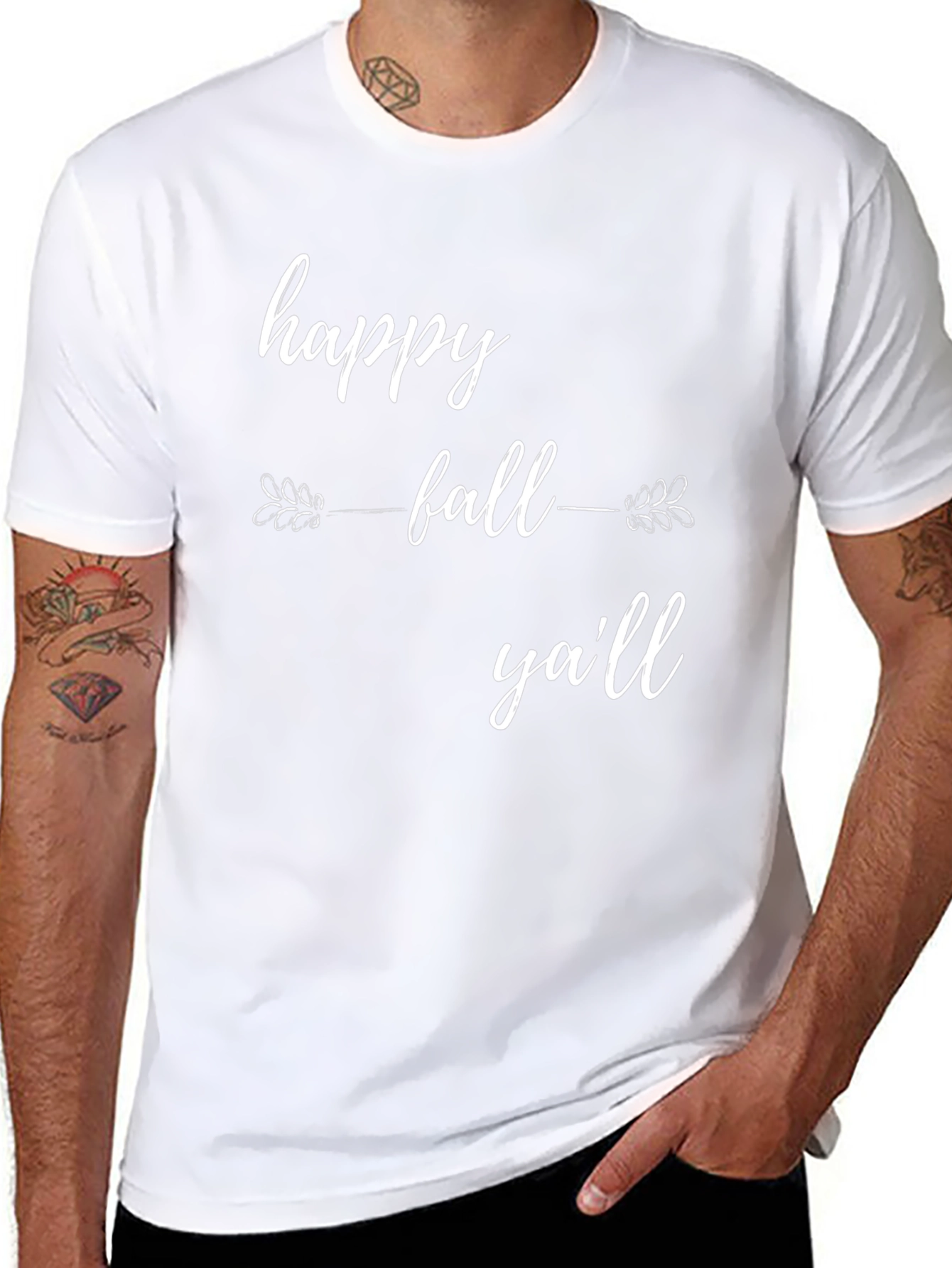 Happy Fall Yall Graphic T-Shirt