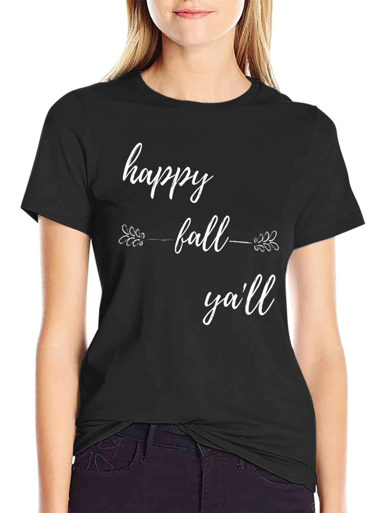 Happy Fall Yall Graphic T-Shirt