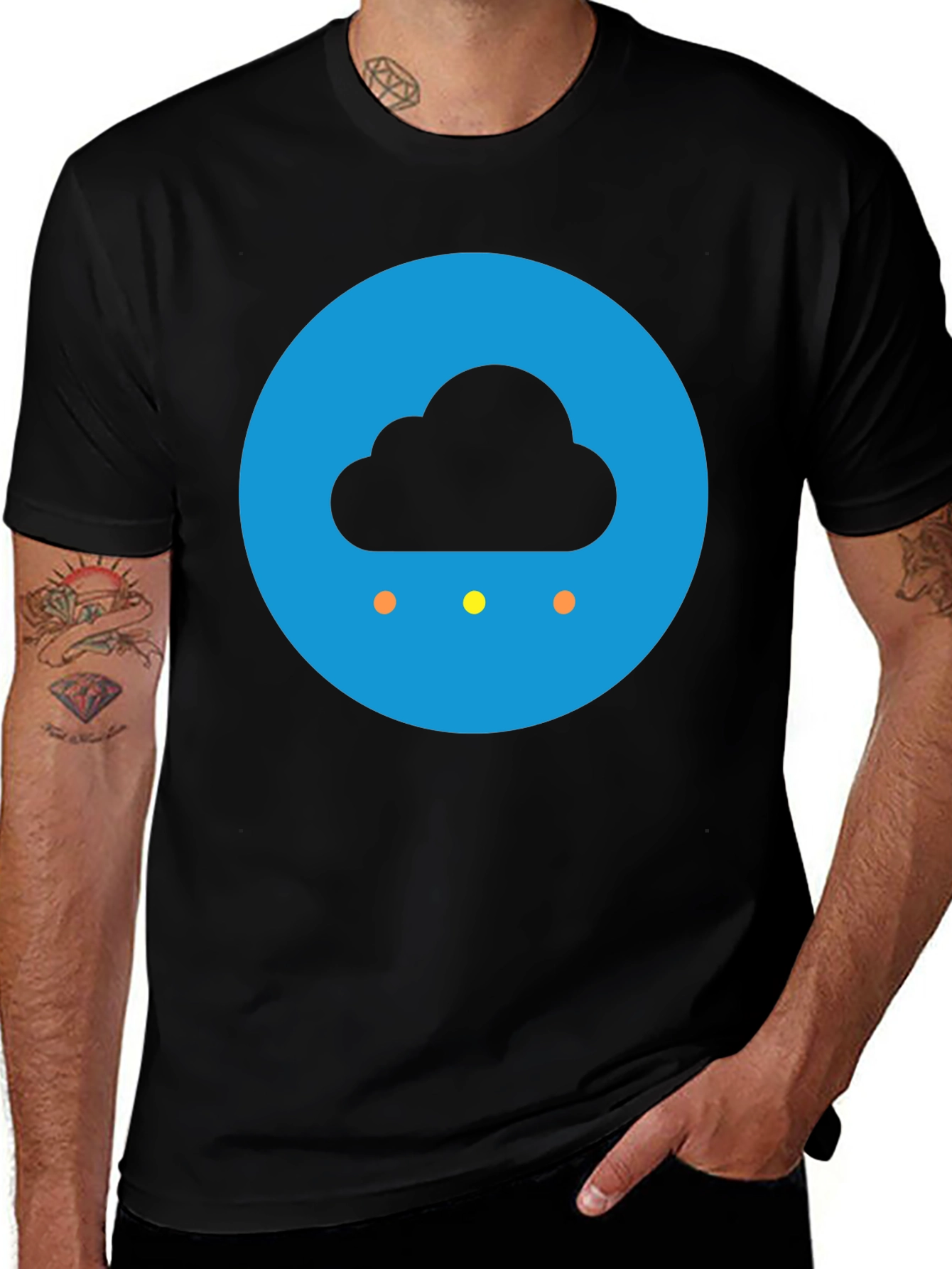 Rainy Day T-Shirt - Weather Cloud Graphic Tee