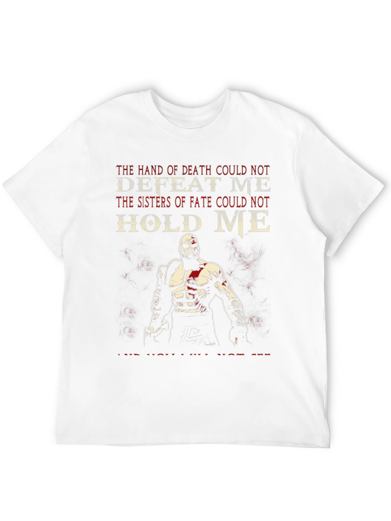 God of War T-Shirt: Undefeated Kratos Graphic Tee
