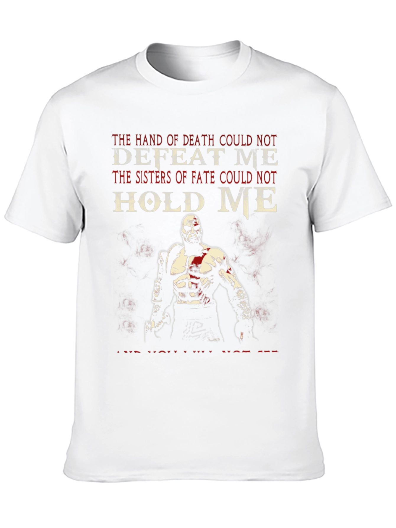 God of War T-Shirt: Undefeated Kratos Graphic Tee