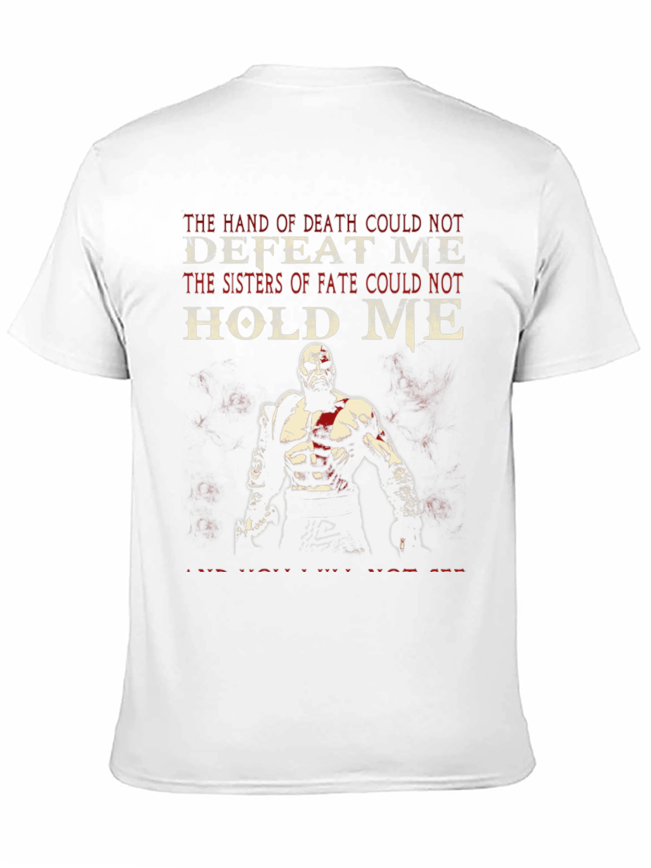 God of War T-Shirt: Undefeated Kratos Graphic Tee