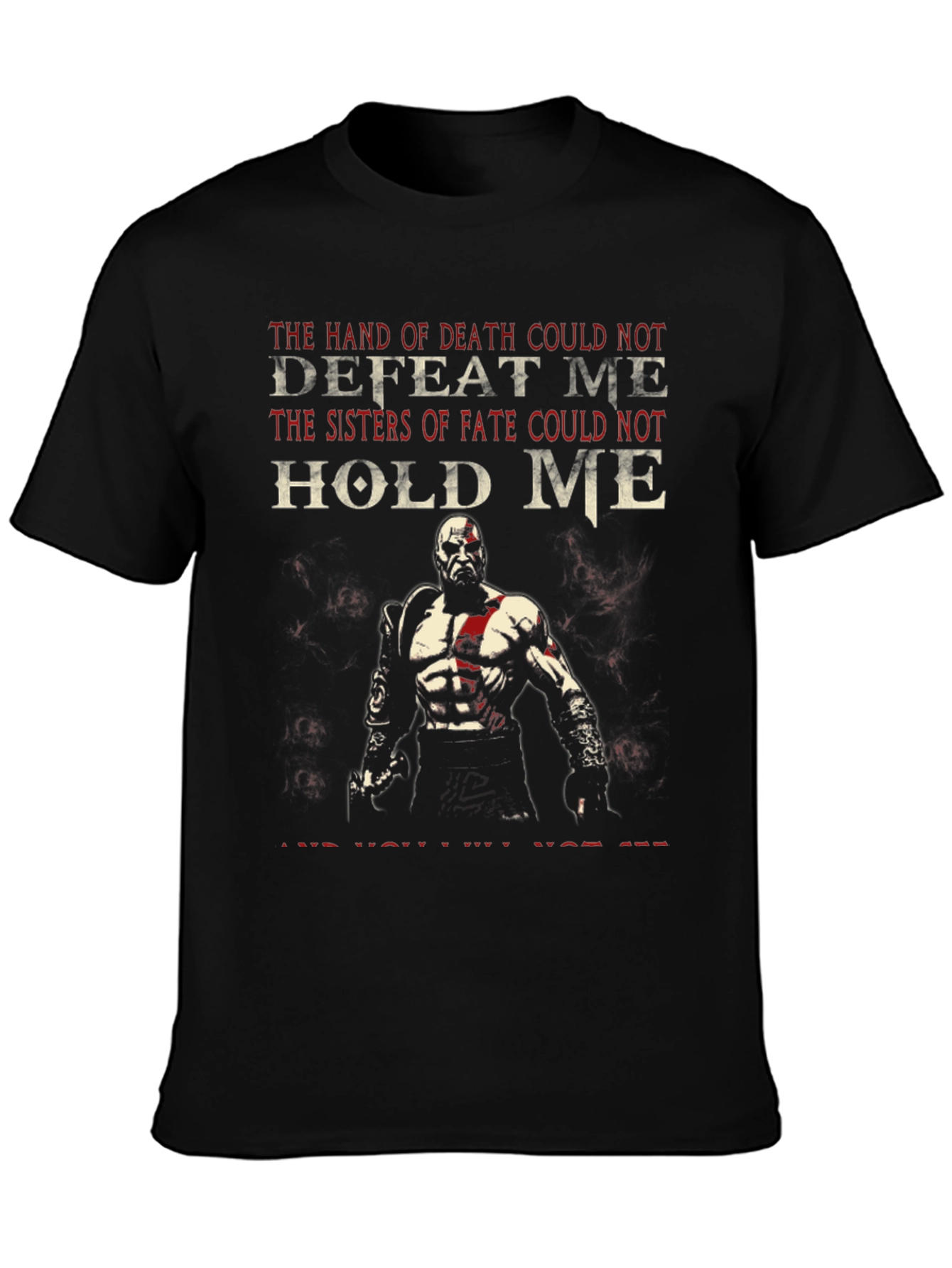 God of War T-Shirt: Undefeated Kratos Graphic Tee
