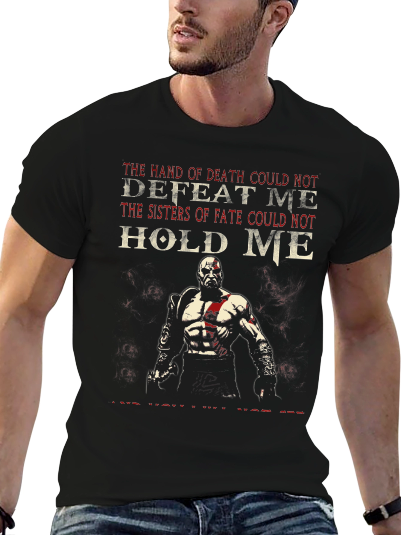 God of War T-Shirt: Undefeated Kratos Graphic Tee
