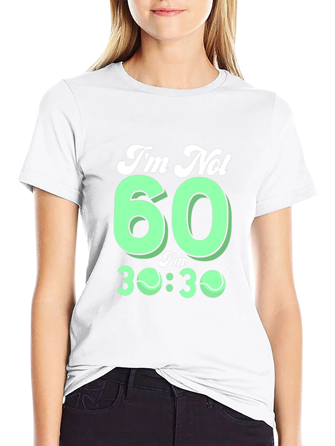Funny 60th Birthday Tennis T-Shirt Gift
