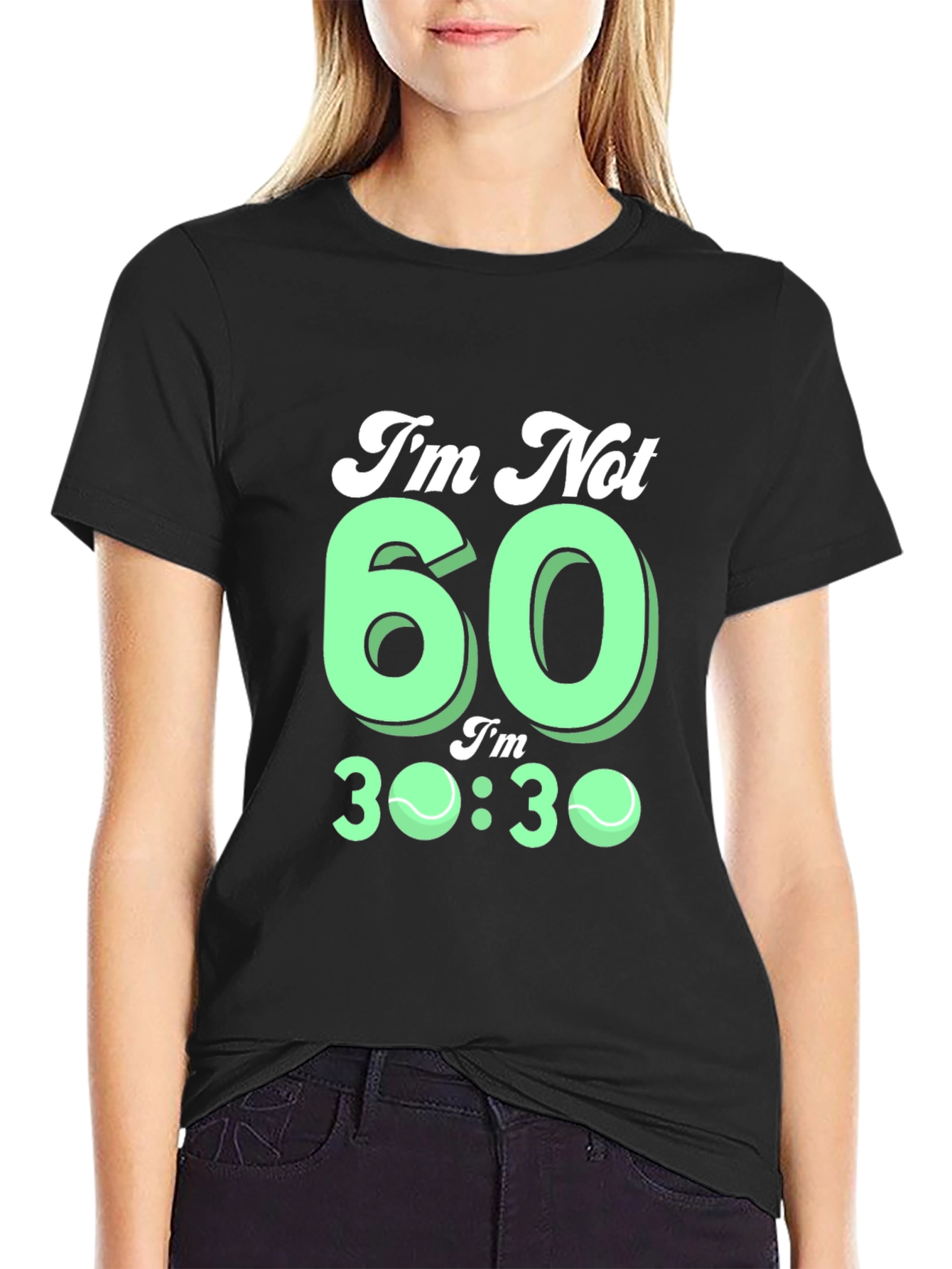 Funny 60th Birthday Tennis T-Shirt Gift