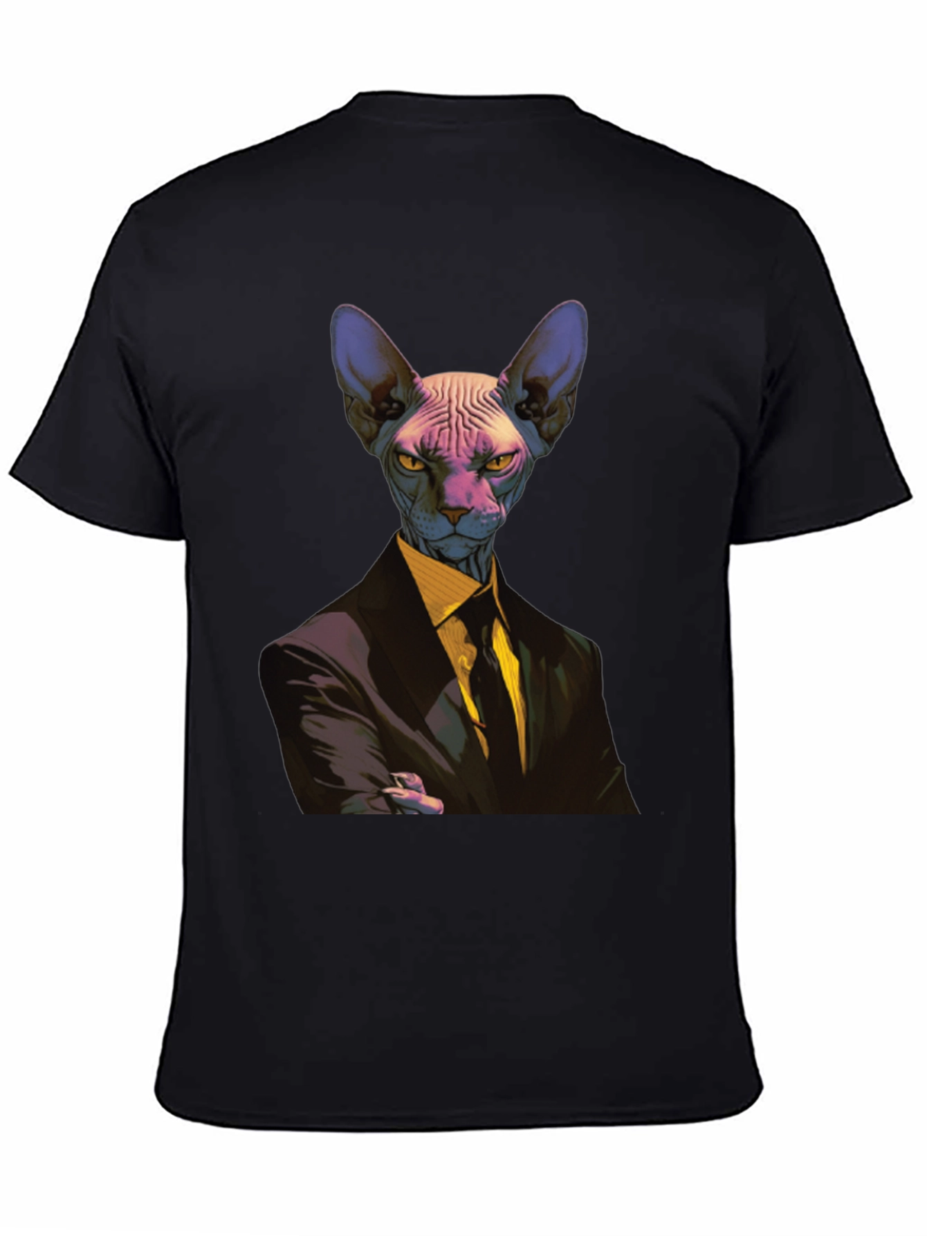 Sphynx Cat Suit T-Shirt - Funny Animal Tee
