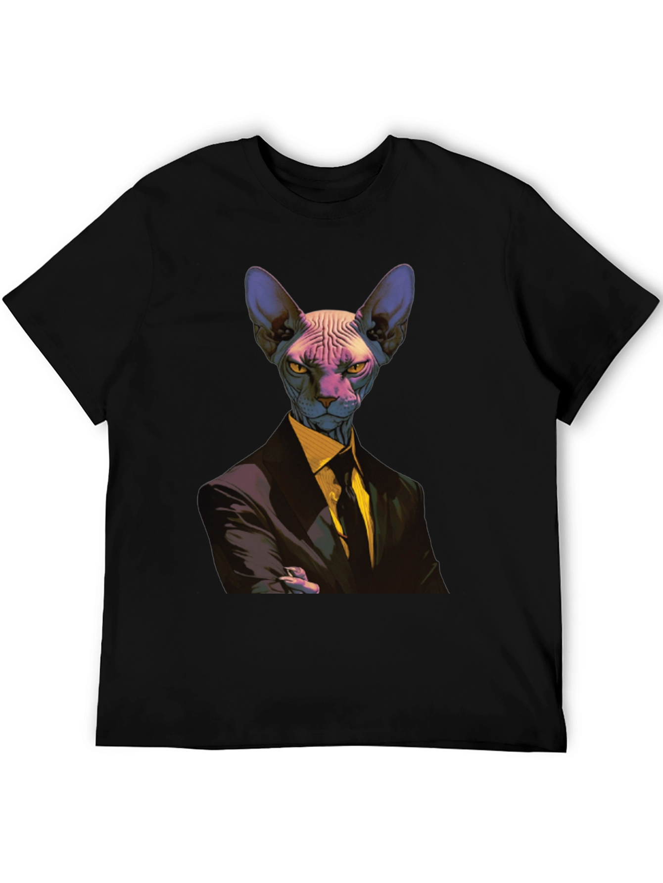 Sphynx Cat Suit T-Shirt - Funny Animal Tee