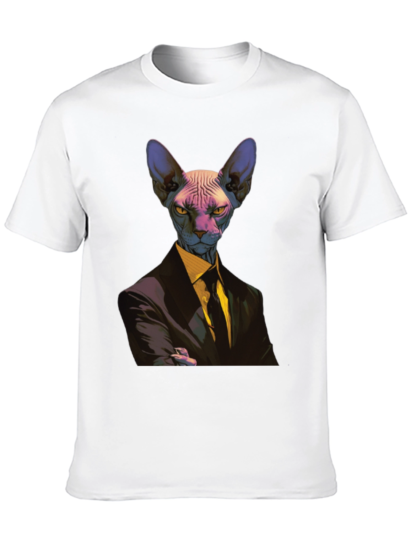 Sphynx Cat Suit T-Shirt - Funny Animal Tee