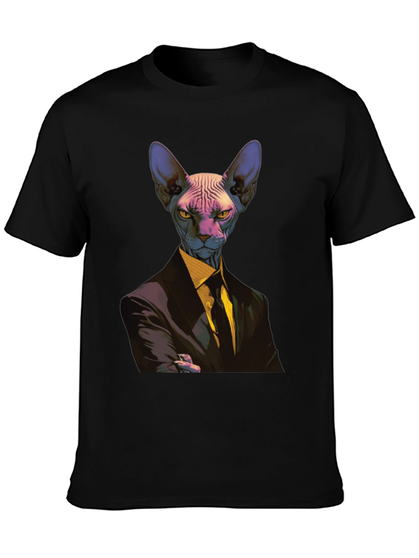Sphynx Cat Suit T-Shirt - Funny Animal Tee