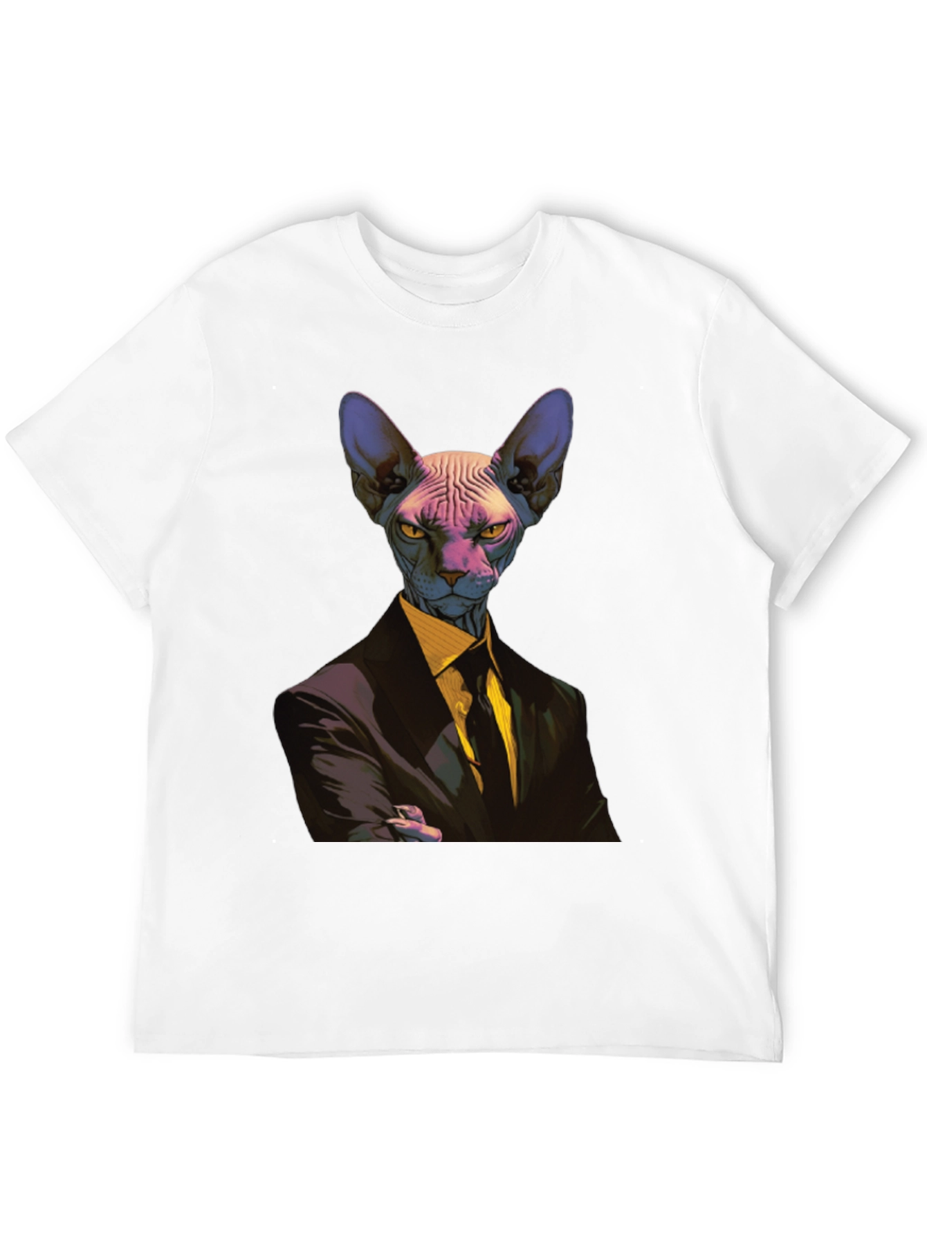Sphynx Cat Suit T-Shirt - Funny Animal Tee